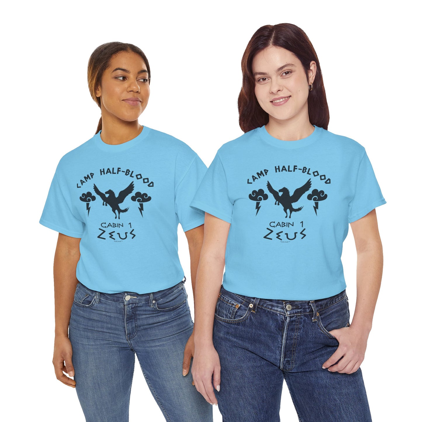 Camp Half Blood Cabin 1 Zeus Women's Adult T-Shirt by TOOLOUD