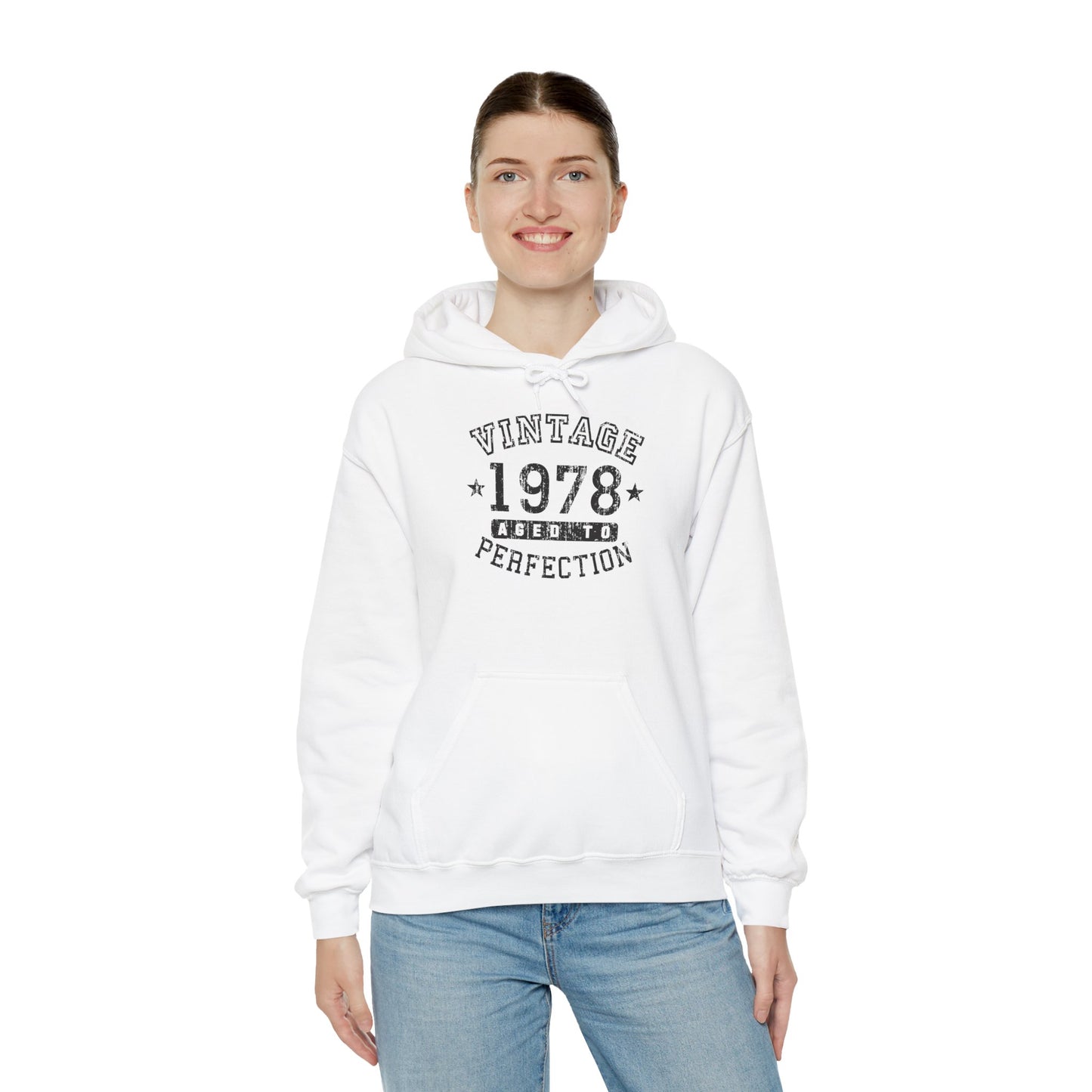 TooLoud 1978 - Vintage Birth Year Unisex Hoodie Sweatshirt