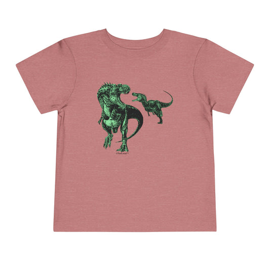 Jurassic Dinosaur Design 1 Toddler T-Shirt by TOOLOUD