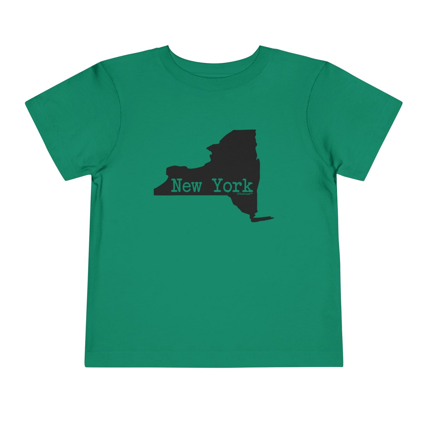 New York - United States Shape Toddler T-Shirt by TOOLOUD