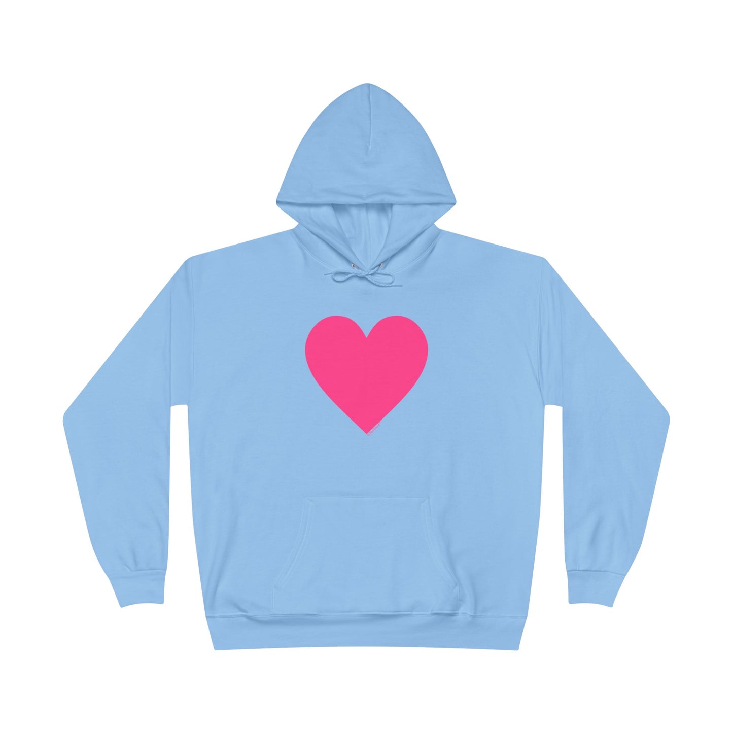 TOOLOUD Big Pink Heart Valentine's Day Unisex Hoodie Sweatshirt