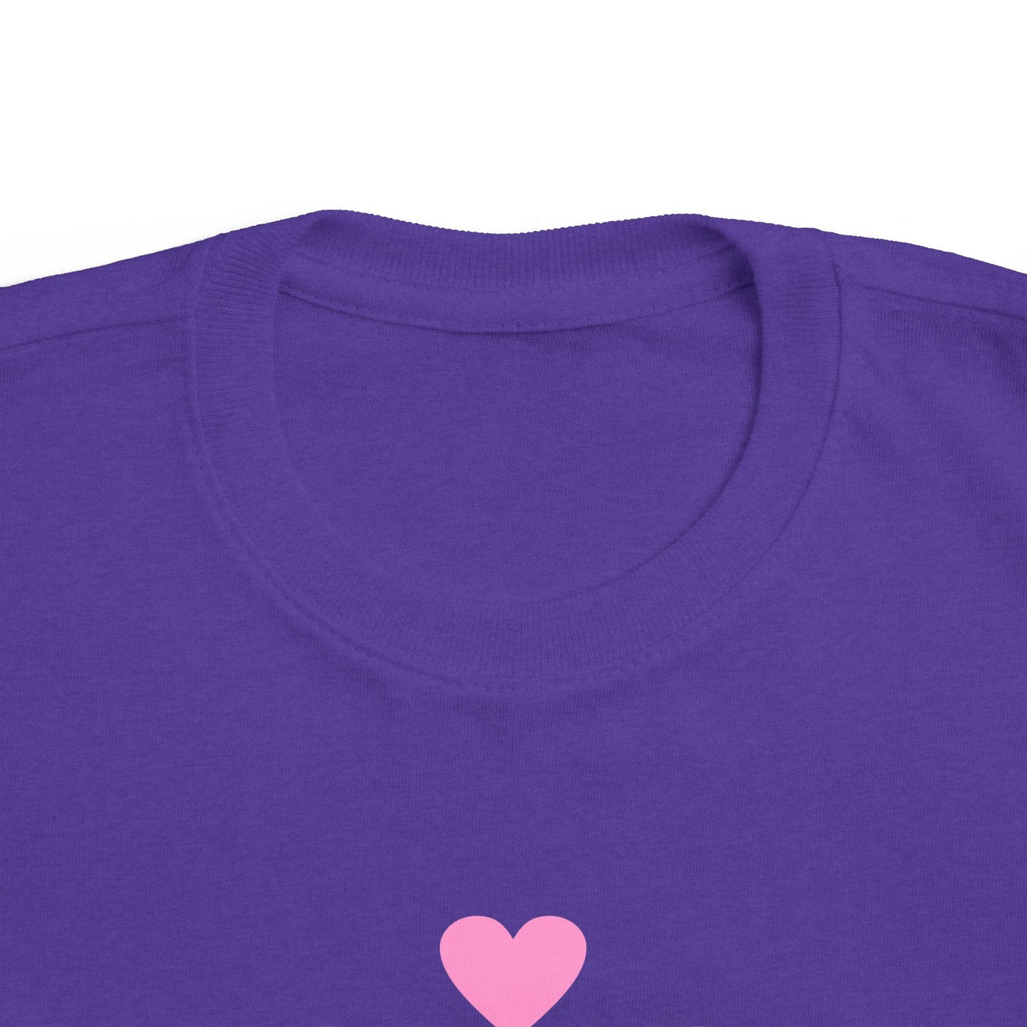 TOOLOUD Owl You Need is Love - Purple Owls Toddler Jersey T-Shirt (Dark)