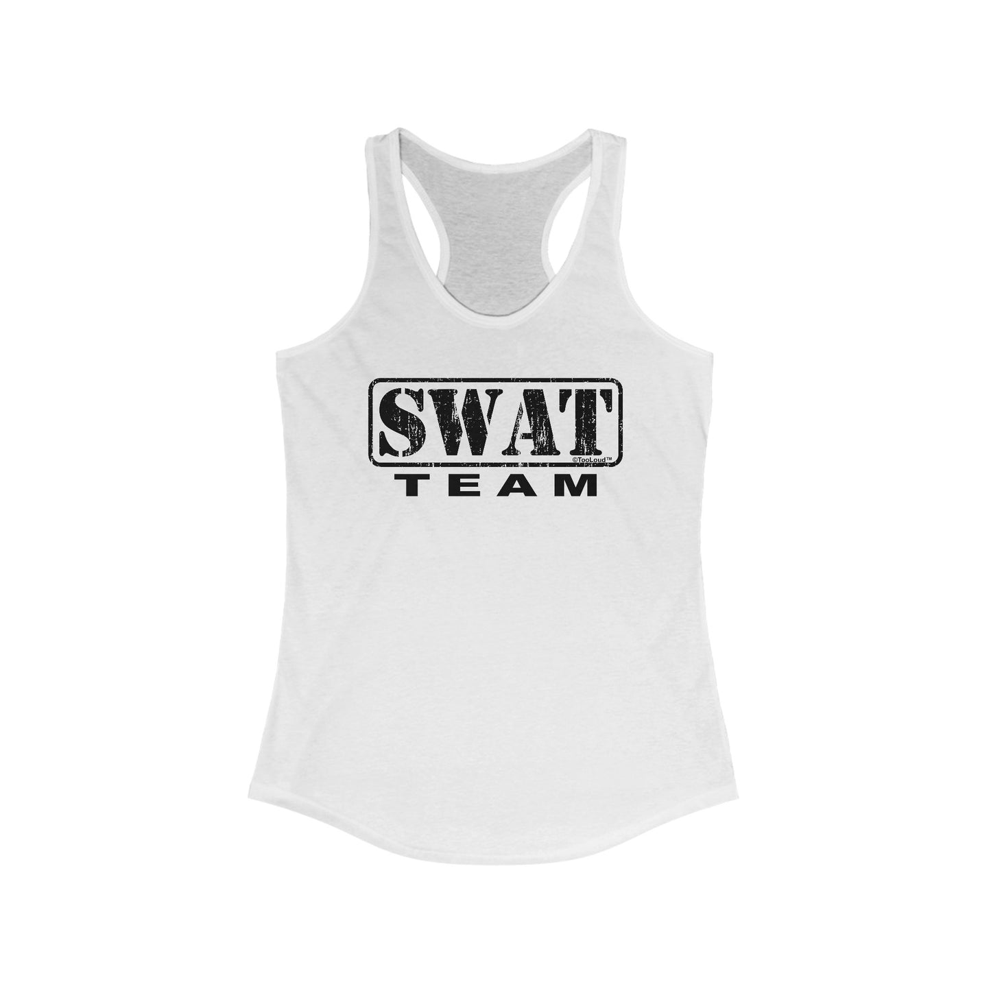 SWAT Team Logo - Distressed Women's Tank Top by TOOLOUD