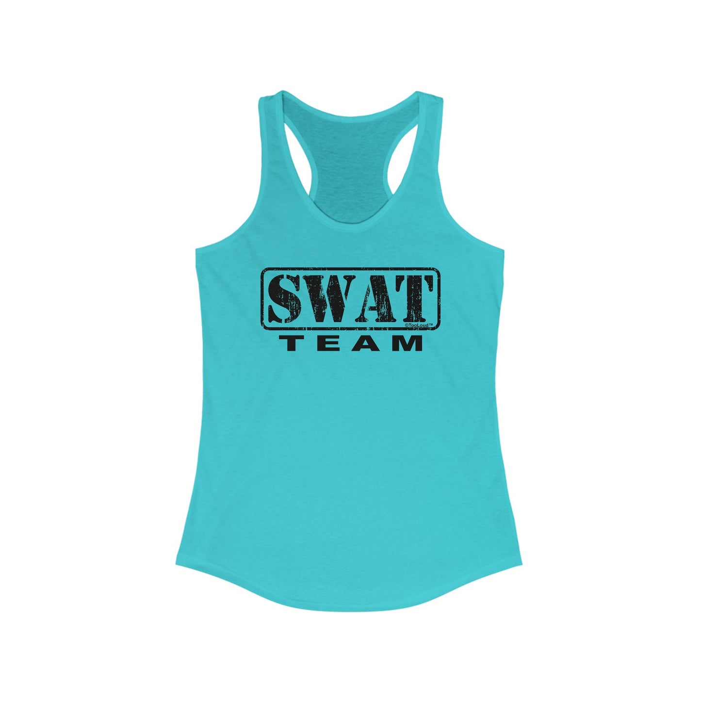 SWAT Team Logo - Distressed Women's Tank Top by TOOLOUD