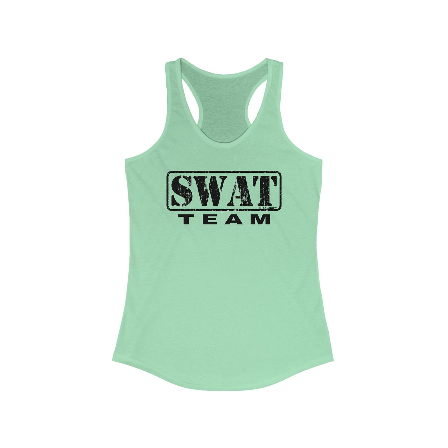 SWAT Team Logo - Distressed Women's Tank Top by TOOLOUD