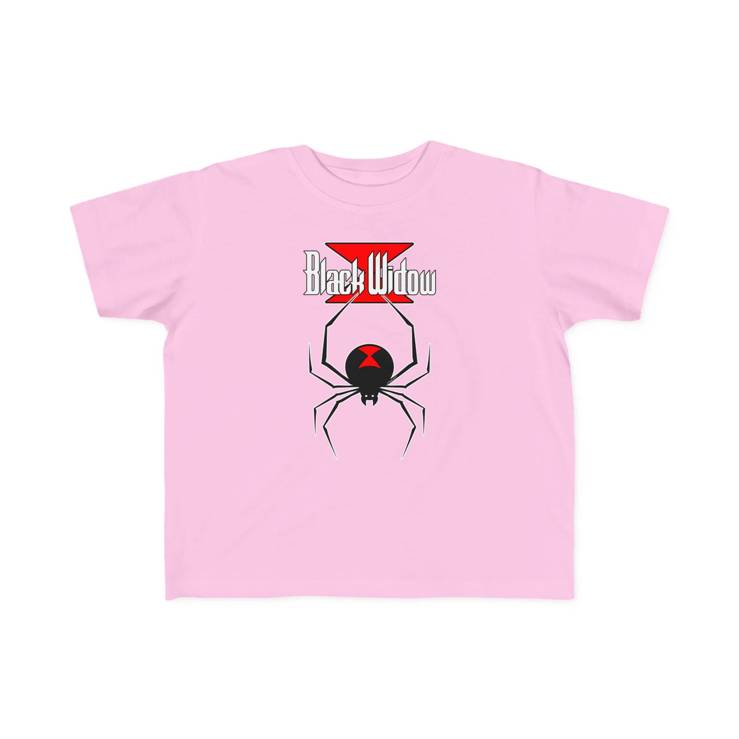 Black Widow Spider Design - Logo Toddler T-Shirt By TOOLOUD