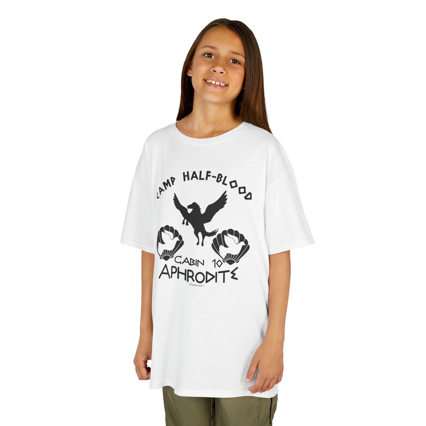 Cabin 10 Aphrodite Camp Half Blood Children's T-Shirt by TOOLOUD