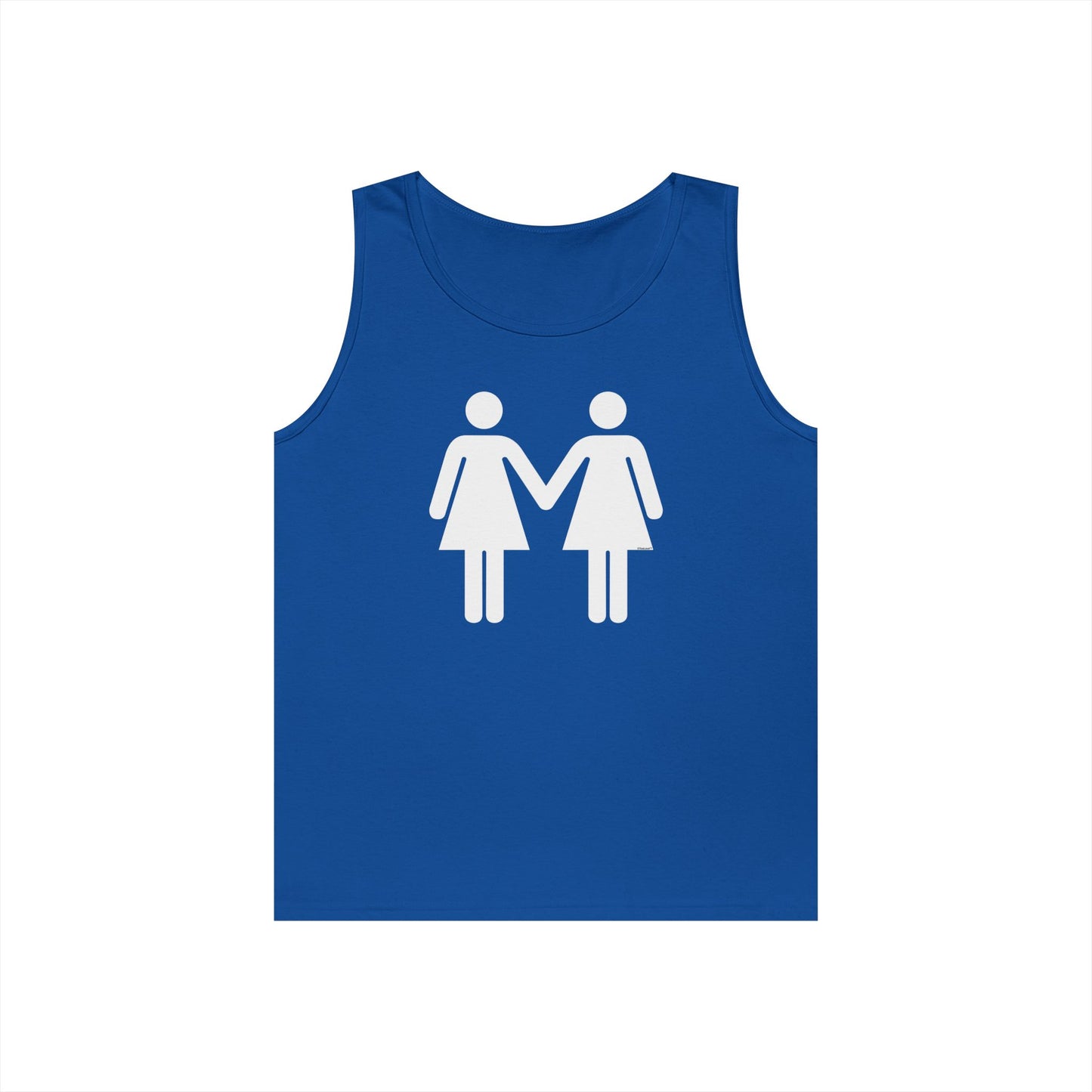 Lesbian Women Holding Hands LGBT Loose Dark Tank Top by TOOLOUD