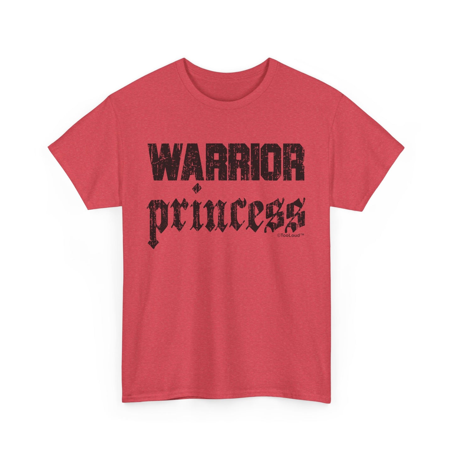 TooLoud Warrior Princess Script Women’s T-Shirt