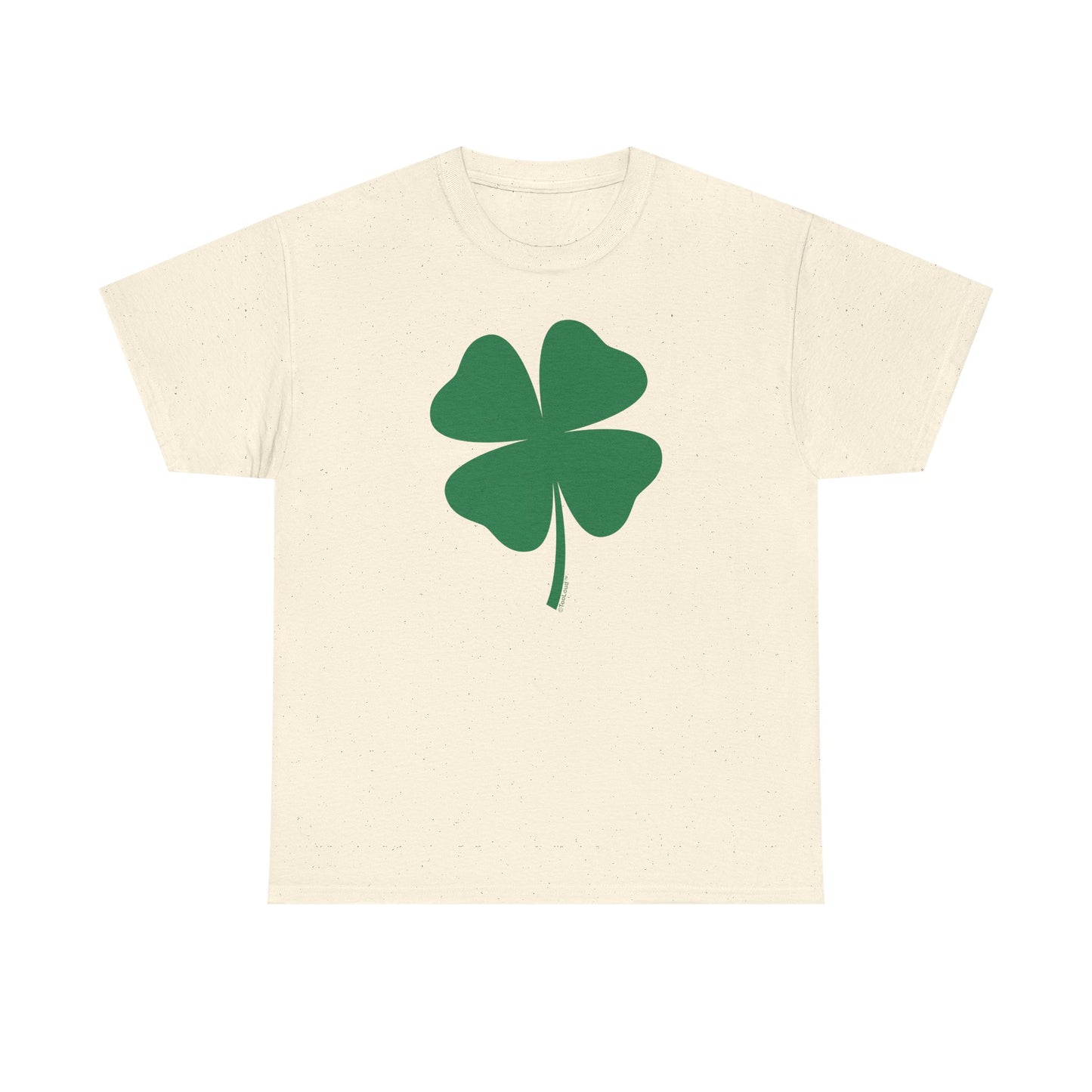 Four Leaf Clover: Adult Print T-Shirt for St. Patrick's Day Celebrations by TOOLOUD
