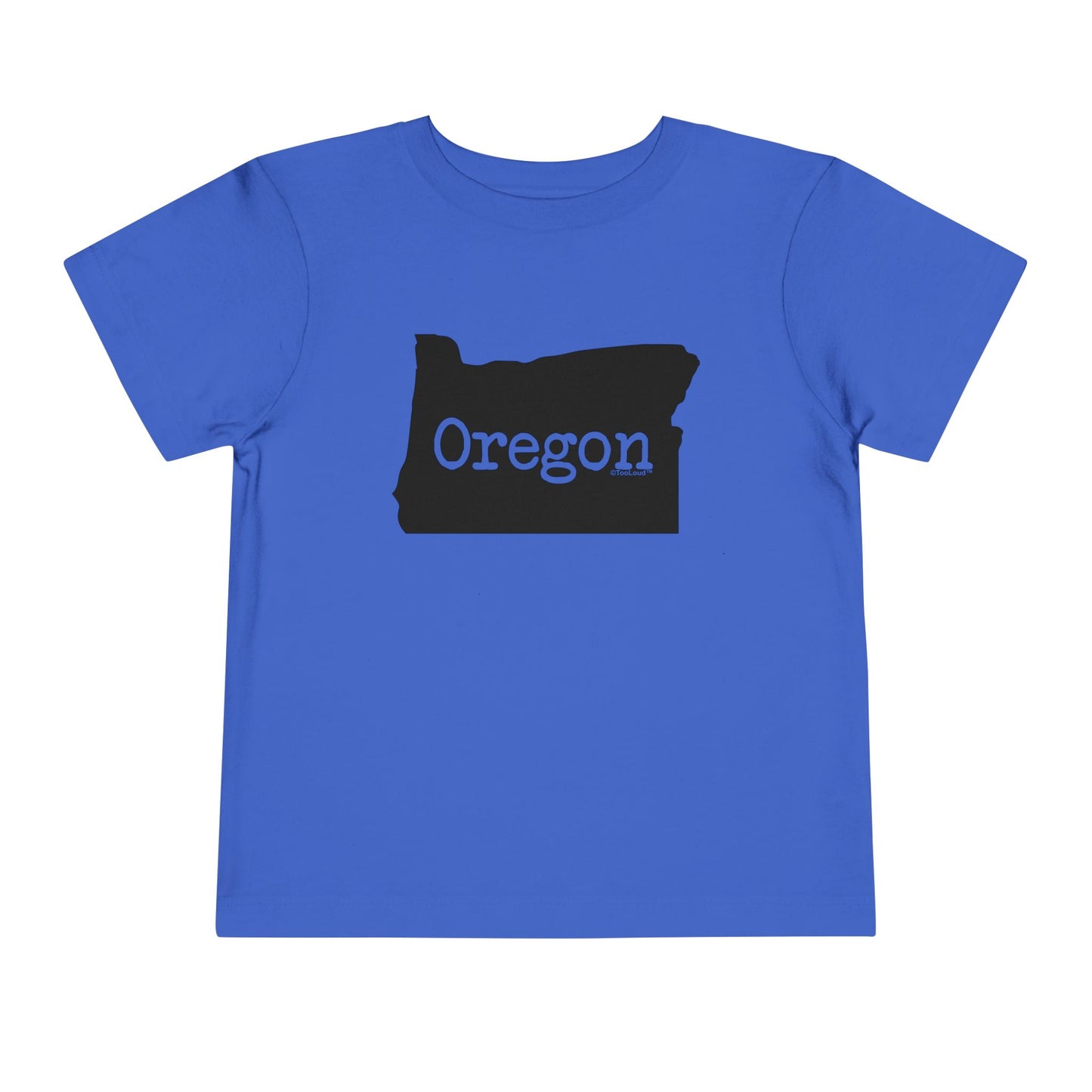 Oregon - United States Shape Toddler T-Shirt by TOOLOUD
