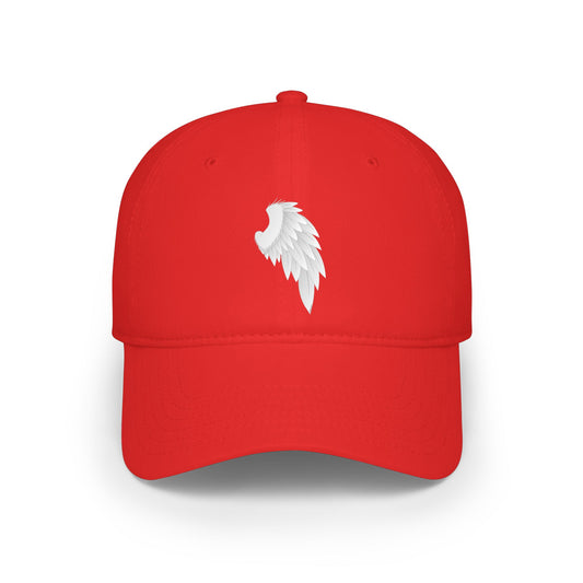 Single Right Angel Wing Design – Couples Adult Dark Baseball Cap Hat by TOOLOUD