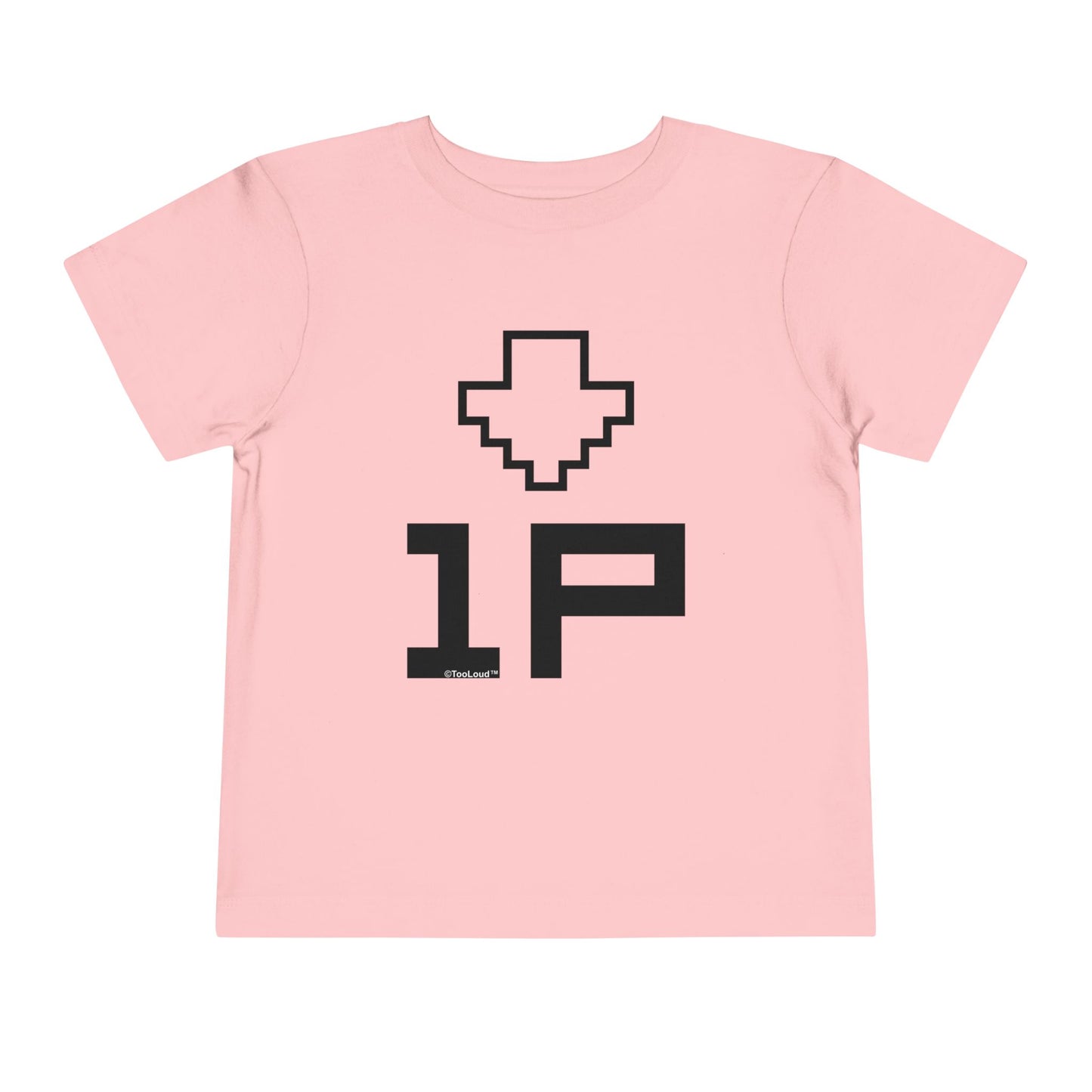 Player One Toddler T-Shirt – Brother or Sister Gamer Shirt by TOOLOUD