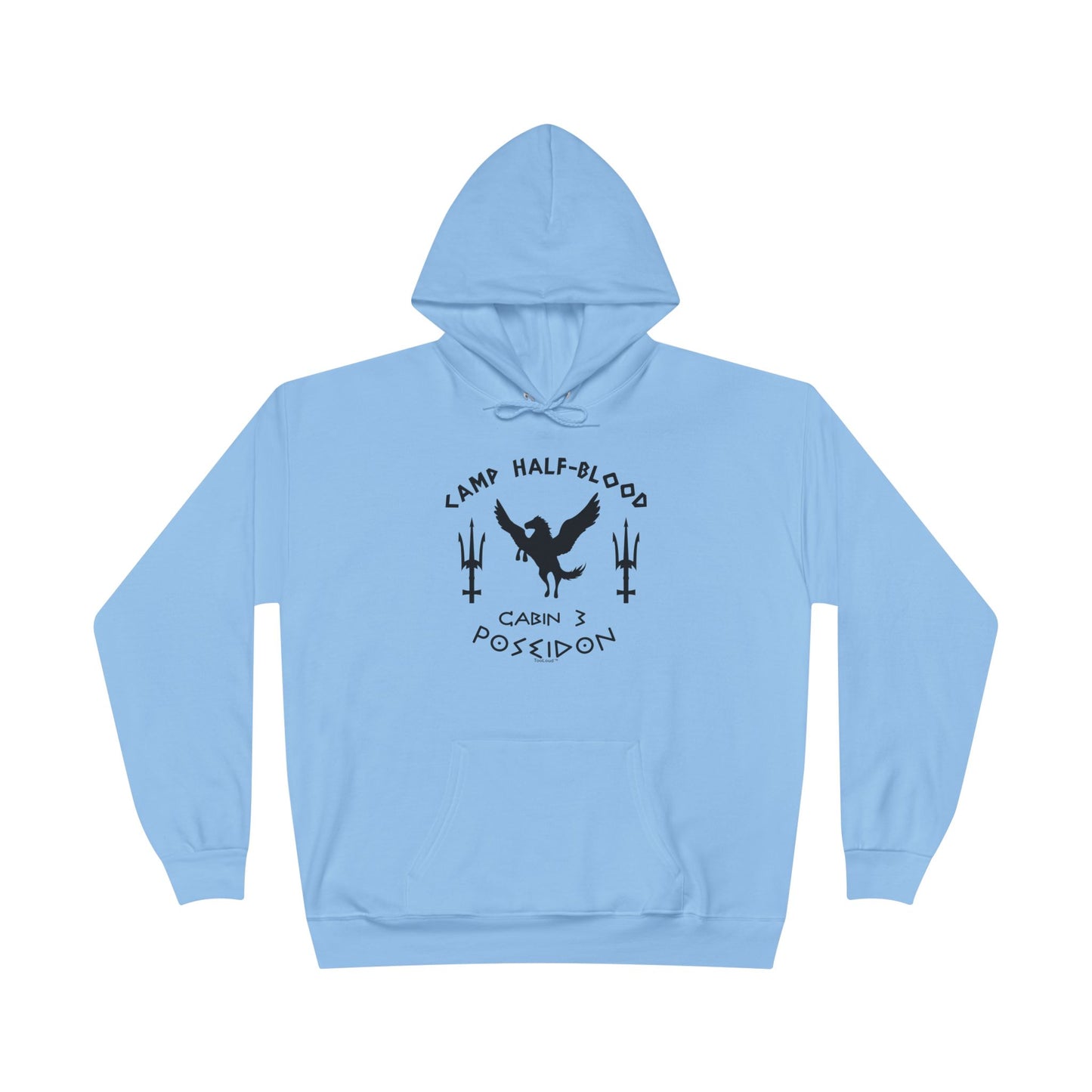 Cabin 3 Poseidon Camp Half-Blood Hoodie Sweatshirt By TOOLOUD