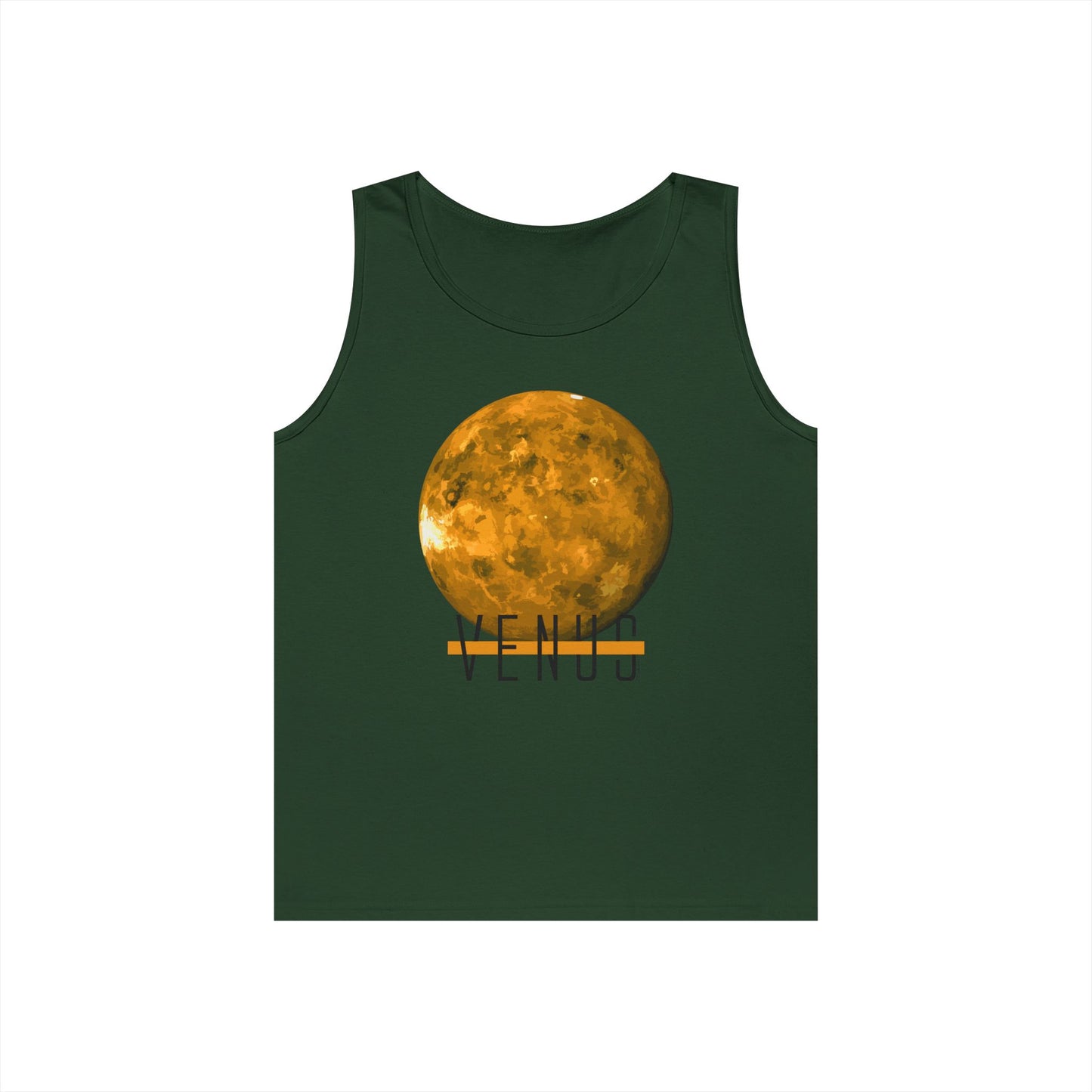 Planet Venus Text Adult Loose Tank Top by TOOLOUD