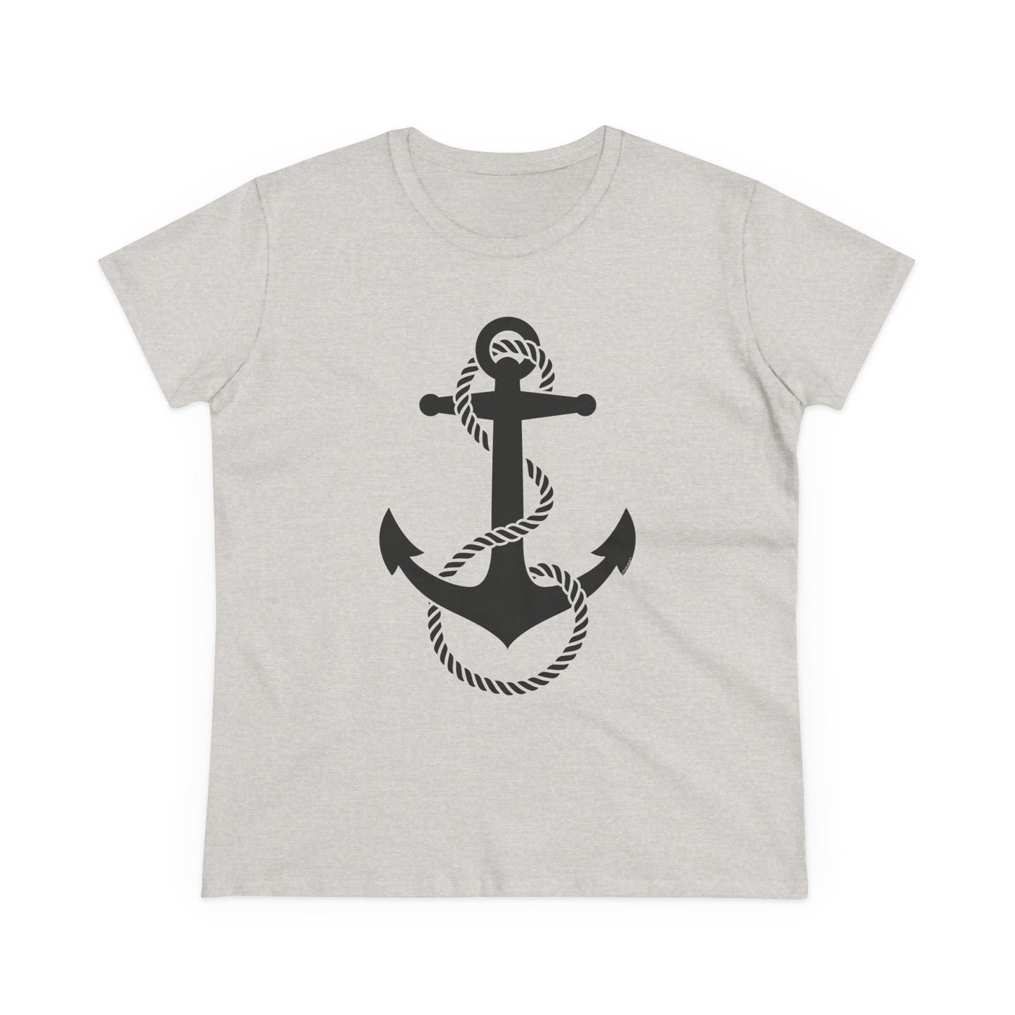 Nautical Sailor Rope Anchor Women's T-Shirt by TOOLOUD