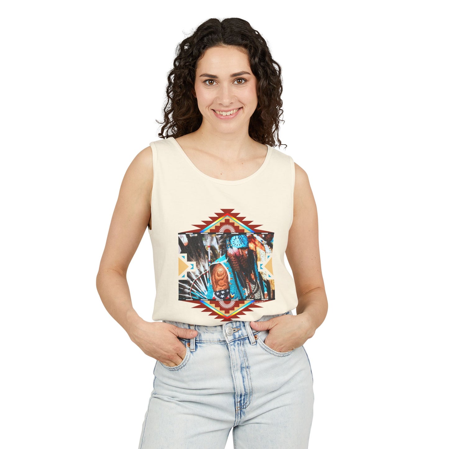 Native American Dancer Design #2 Loose Tank Top by TOOLOUD