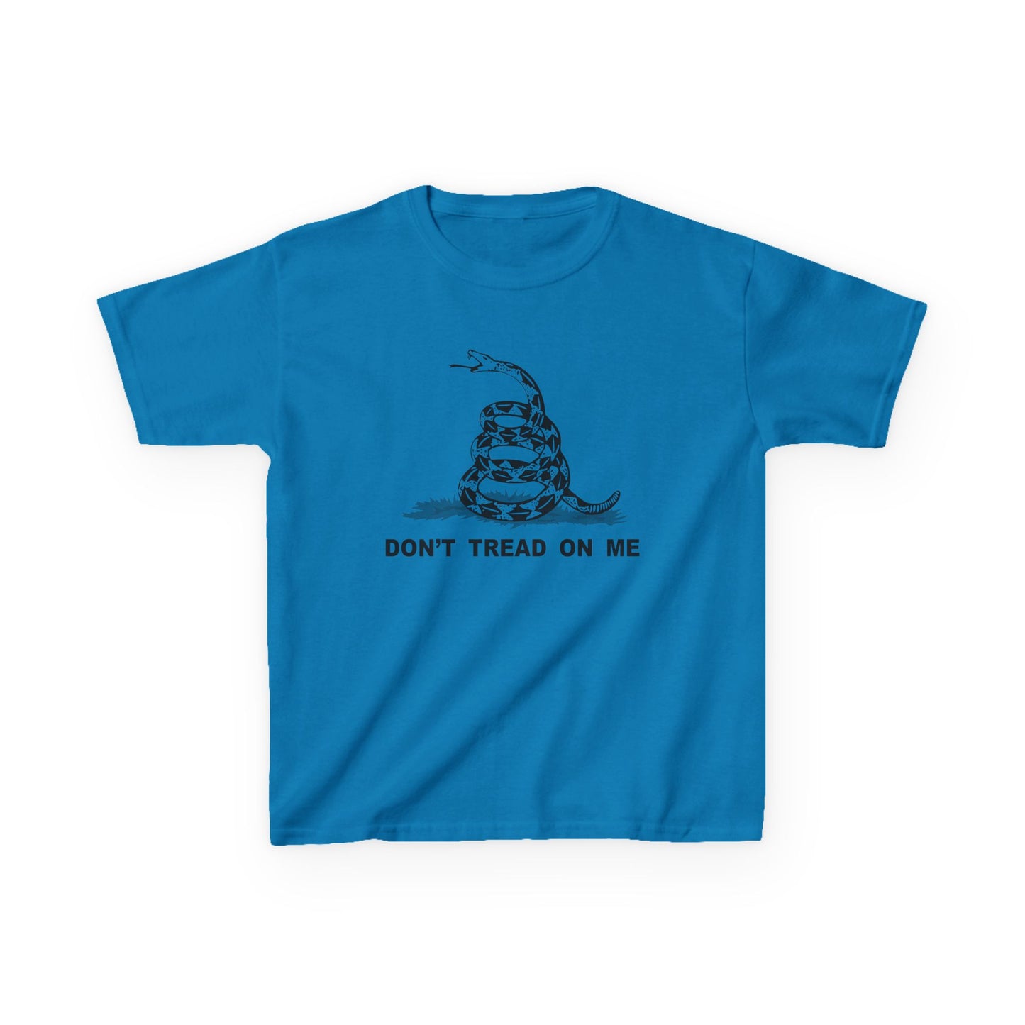 Subdued Don't Tread On Me Gadsden Flag Rattlesnake Childrens T-Shirt