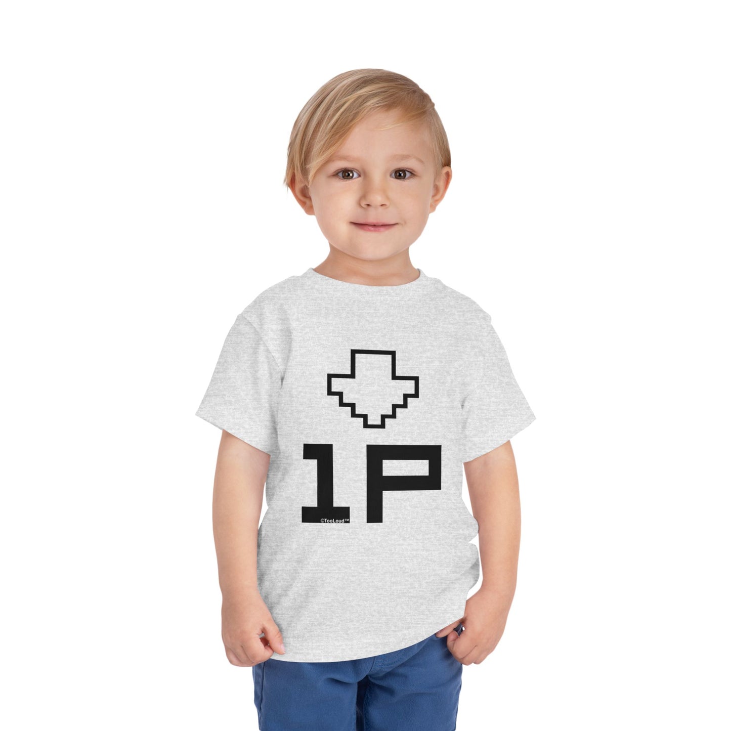 Player One Toddler T-Shirt – Brother or Sister Gamer Shirt by TOOLOUD