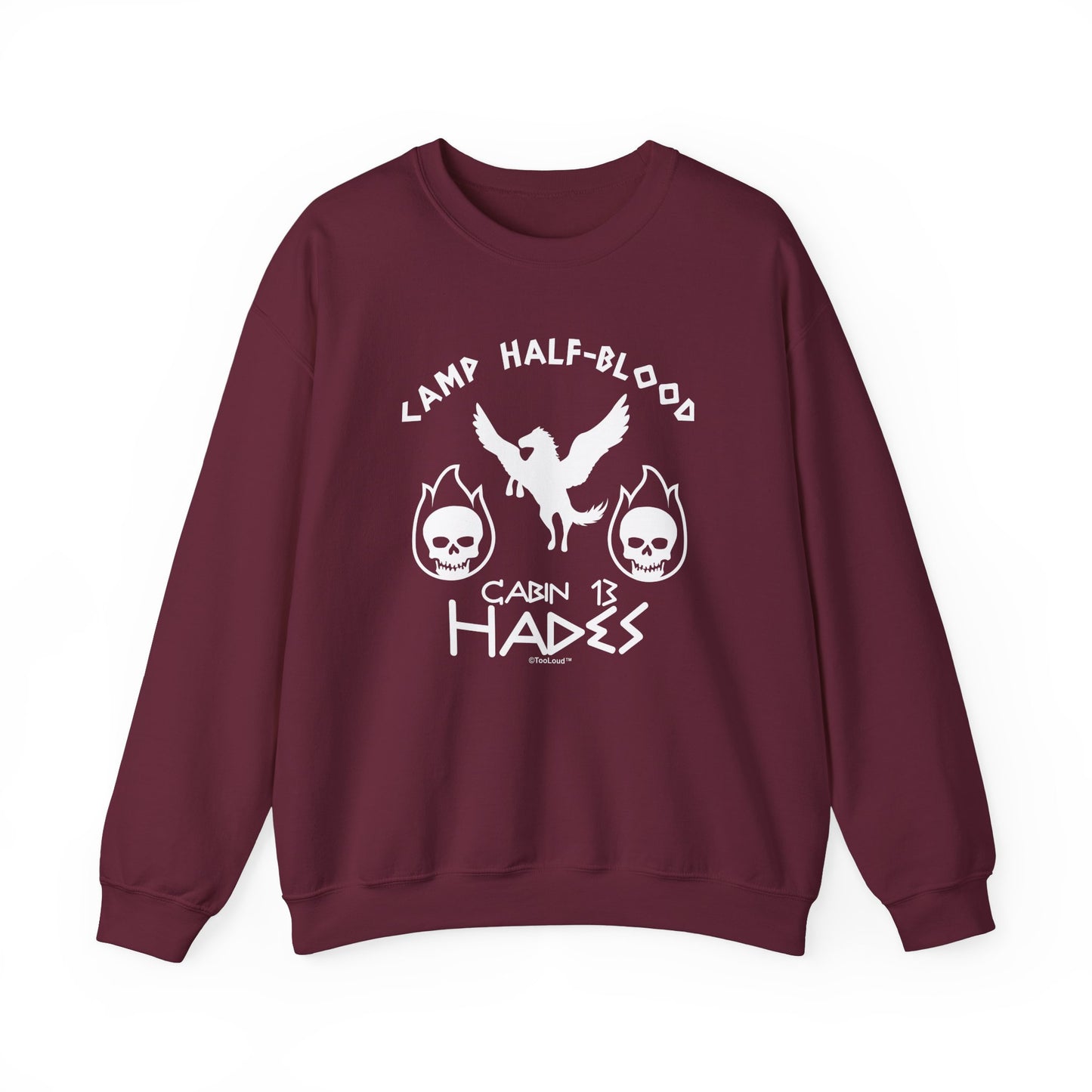 Cabin 13 Hades Half-Blood Adult Dark Sweatshirt by TOOLOUD