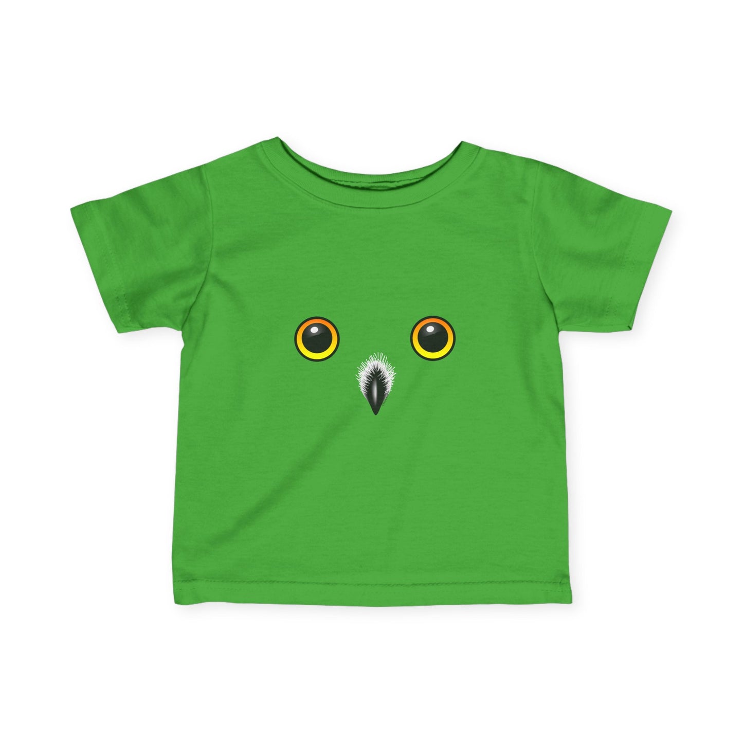 Cute Snowy Owl Face Infant T-Shirt By TOOLOUD