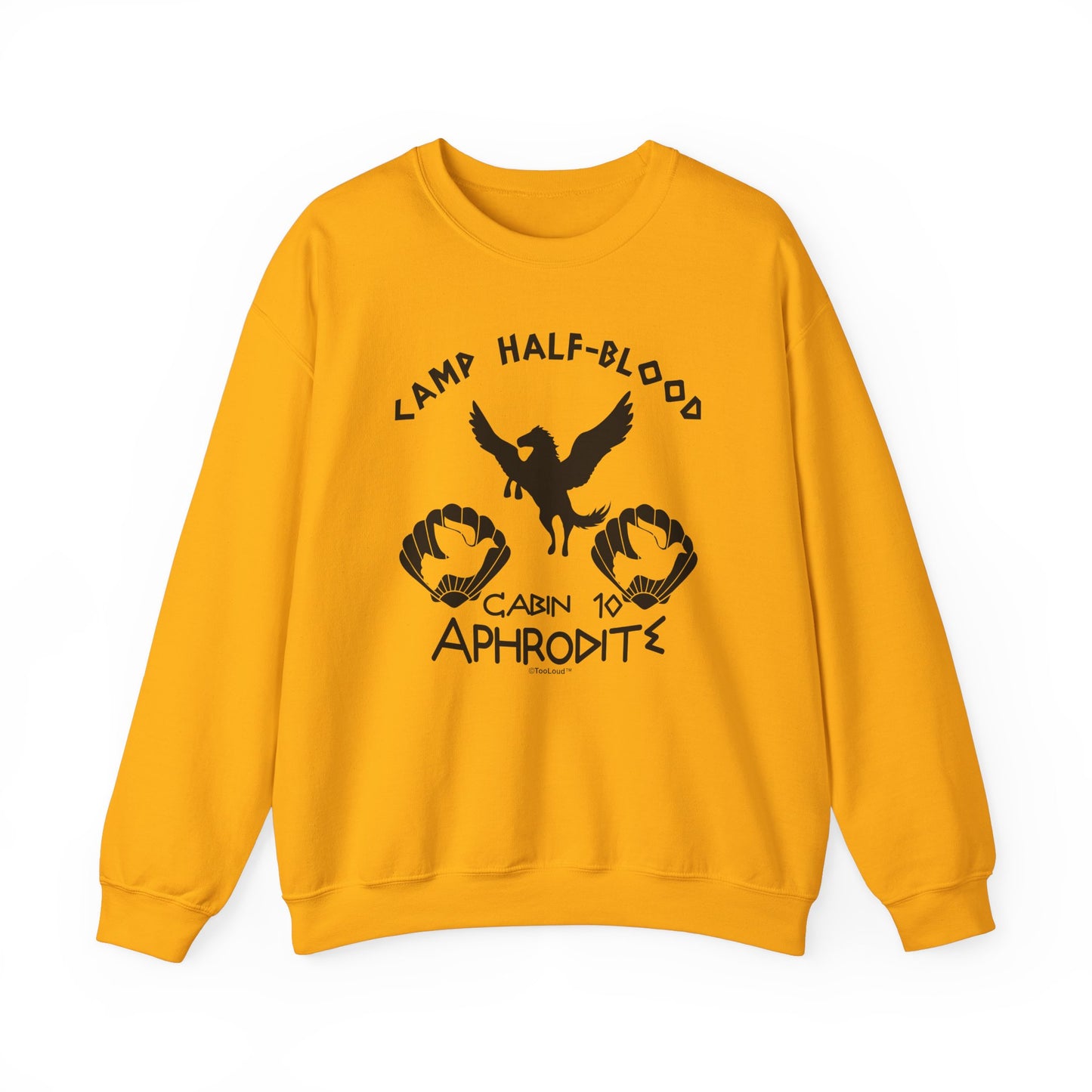 Cabin 10 Aphrodite Camp Half-Blood Adult Sweatshirt by TOOLOUD