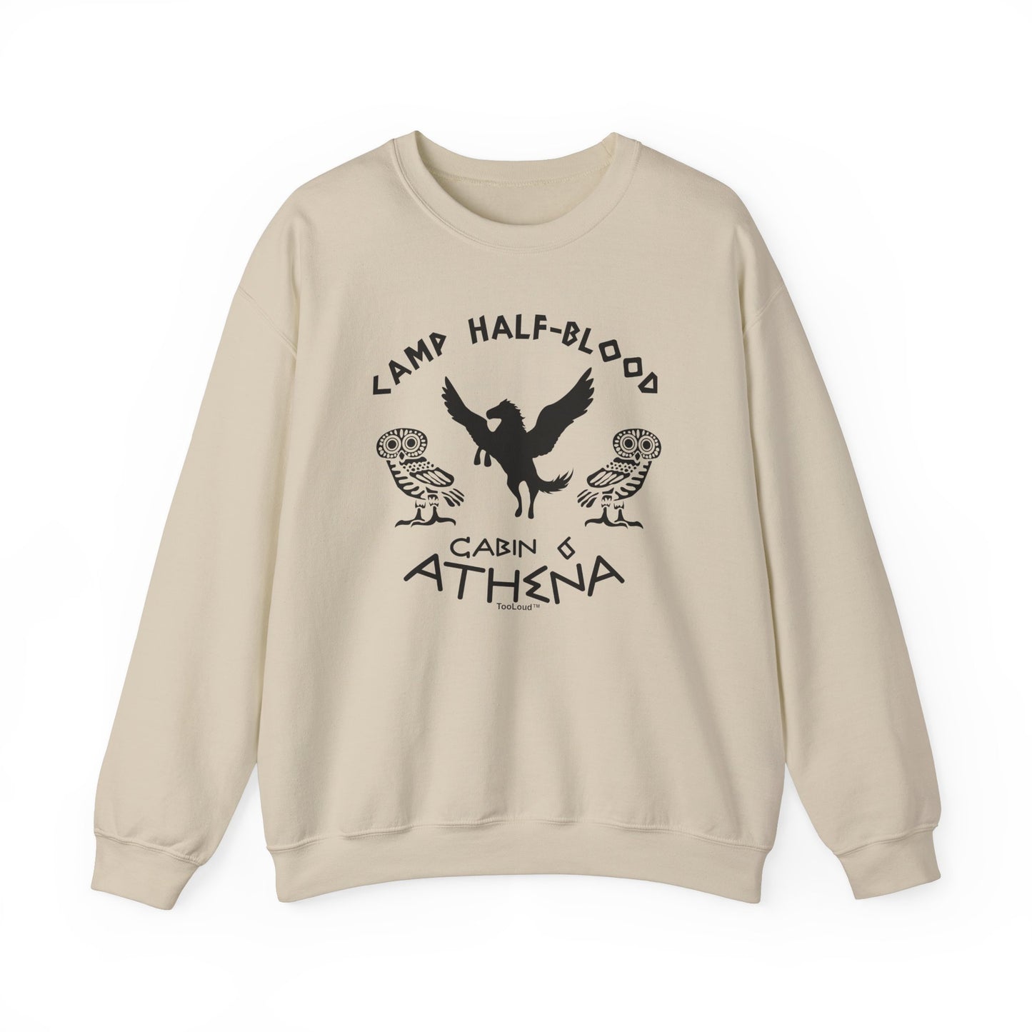 Camp Half Blood Cabin 6 Athena Adult Unisex Sweatshirt by TOOLOUD