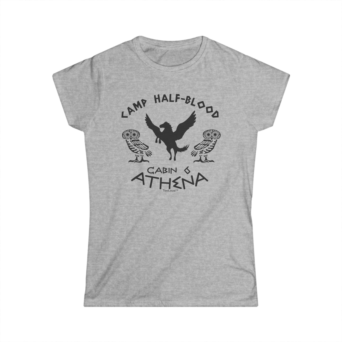 Camp Half Blood Cabin 6 Athena Juniors Style T-Shirt by TOOLOUD