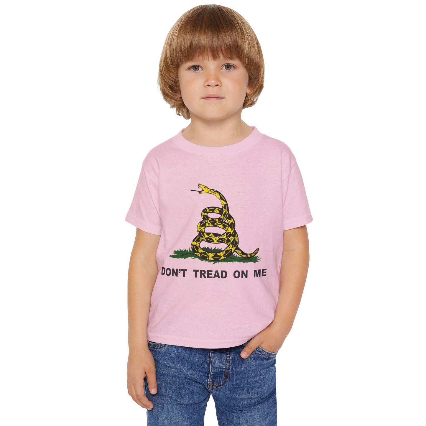 Don't Tread On Me Gadsden Flag Rattlesnake Toddler T-Shirt by TooLoud