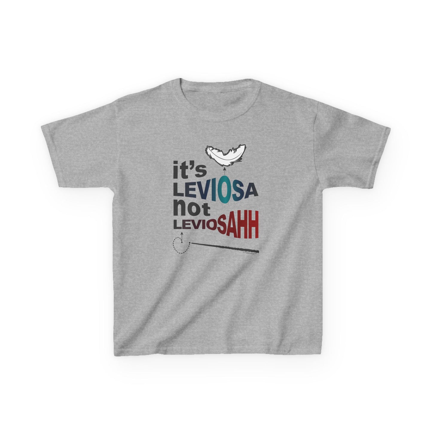 It’s Leviosa, Not LeviosAHH – Children’s T-Shirt by TOOLOUD