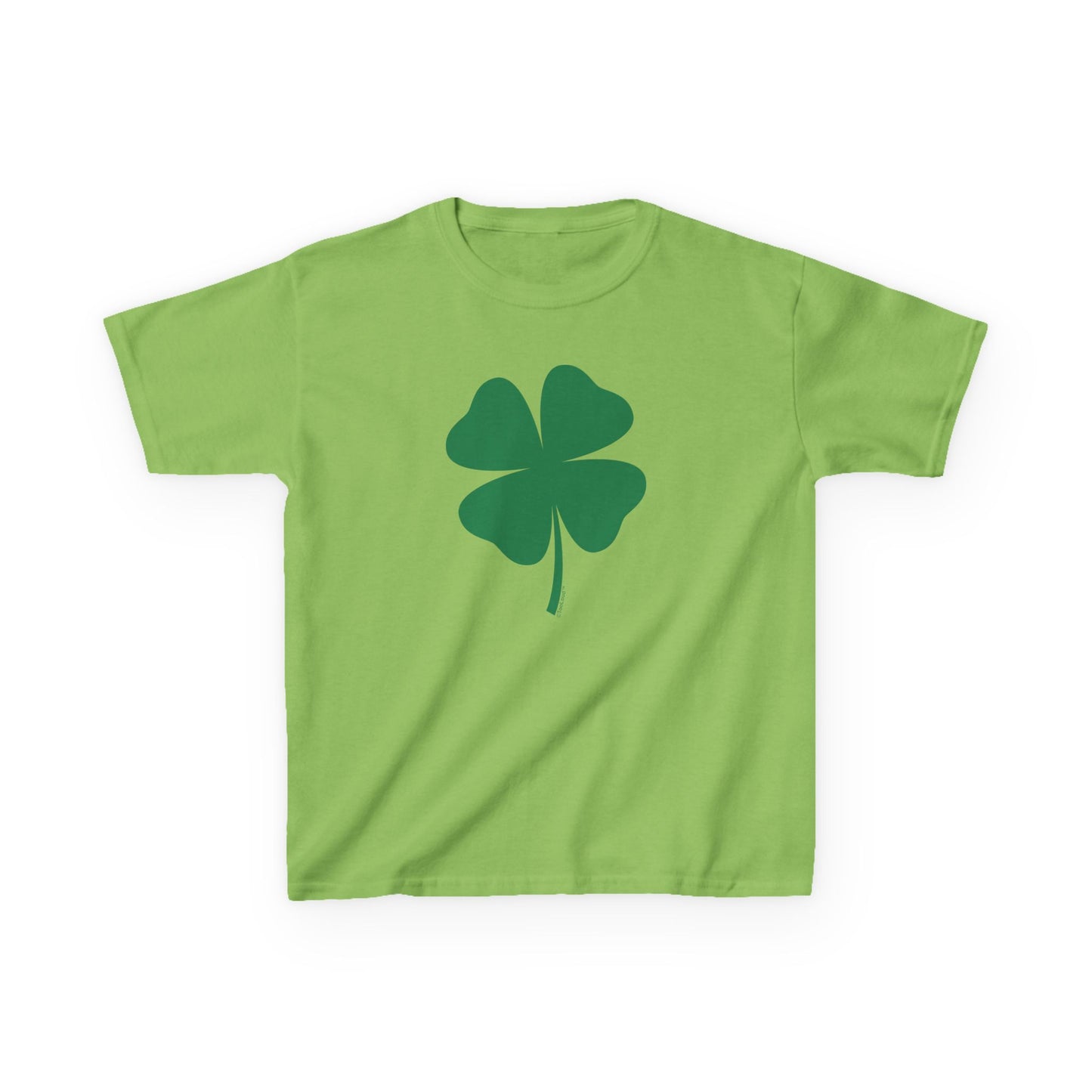 Lucky Four Leaf Clover St. Patrick's Day Children's T-Shirt by TOOLOUD