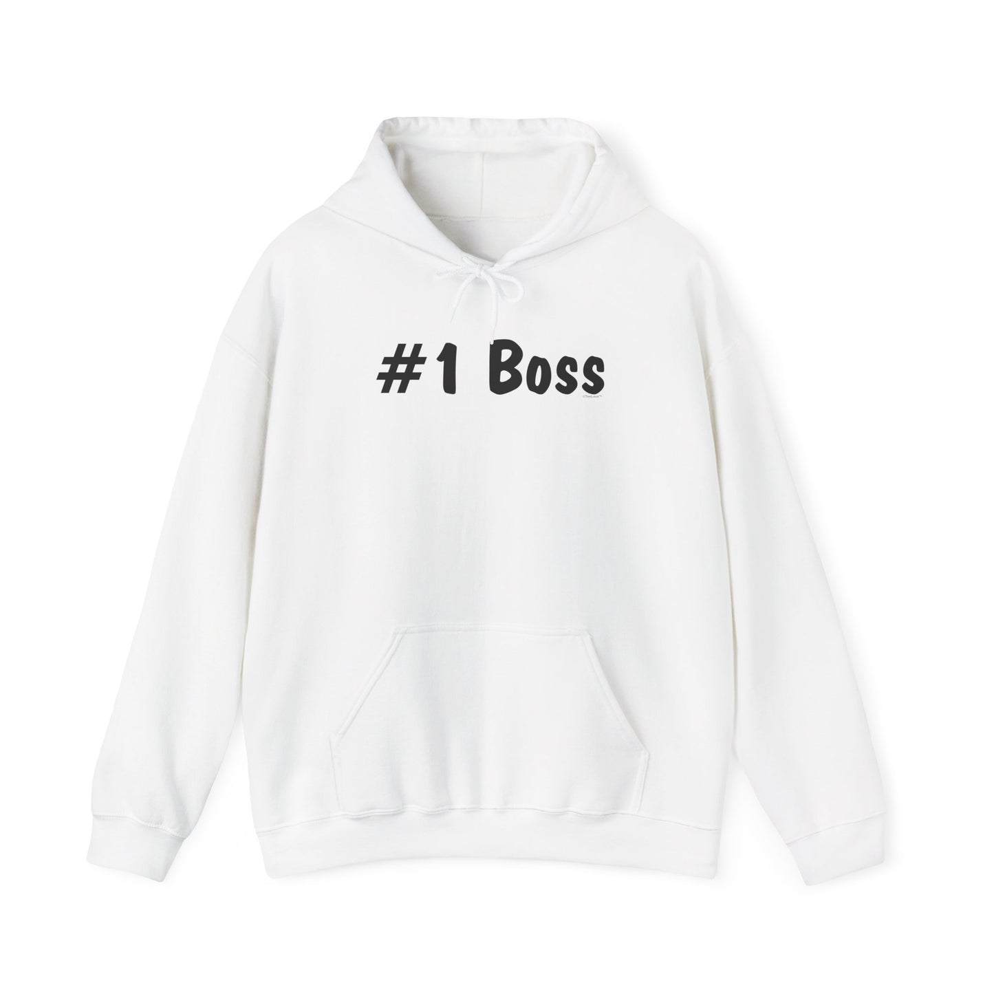TooLoud #1 Boss Text - Boss Day Unisex Hoodie Sweatshirt