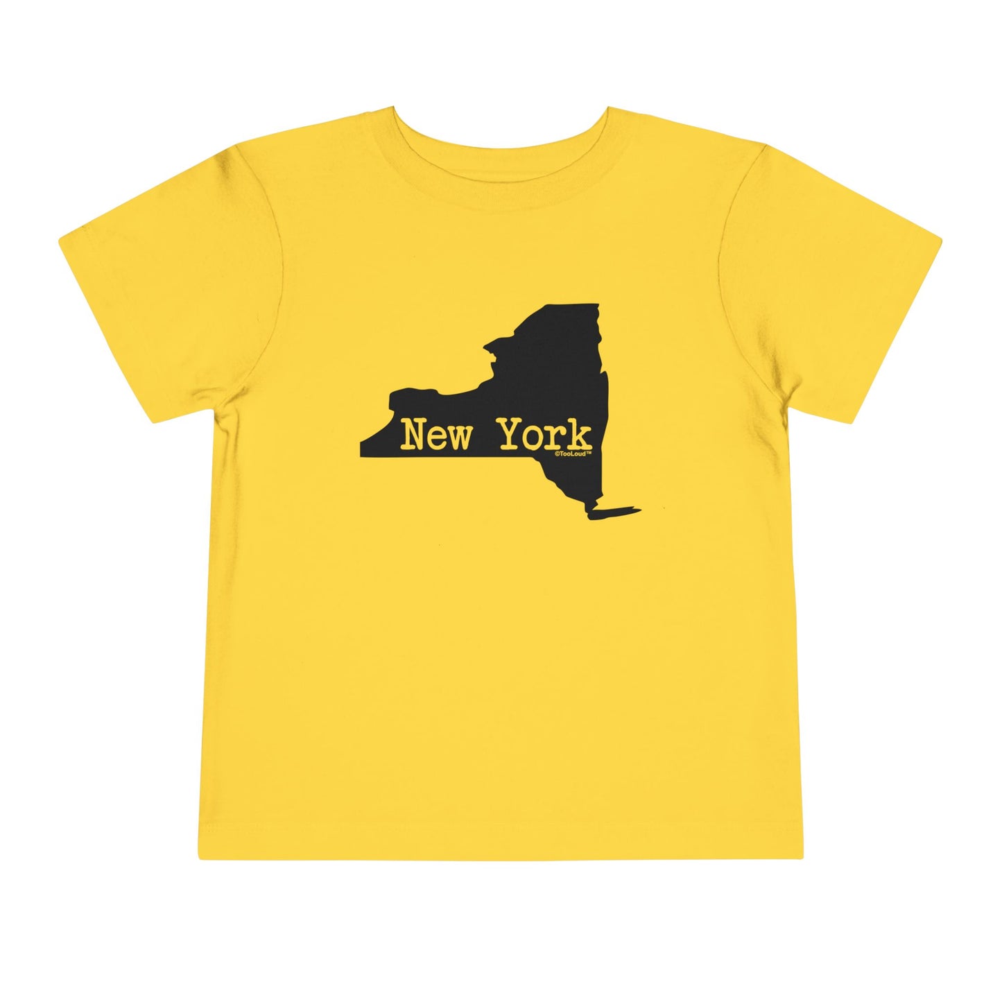 New York - United States Shape Toddler T-Shirt by TOOLOUD