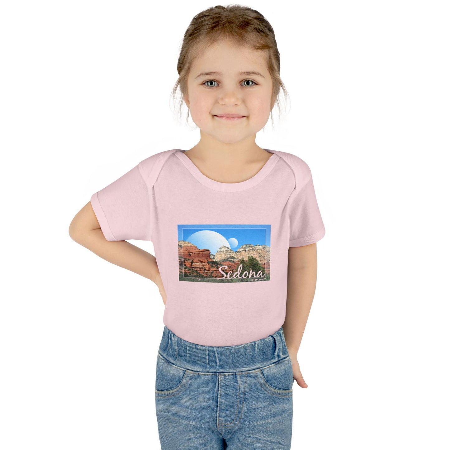 Abstract Sedona Baby Romper Bodysuit by TOOLOUD