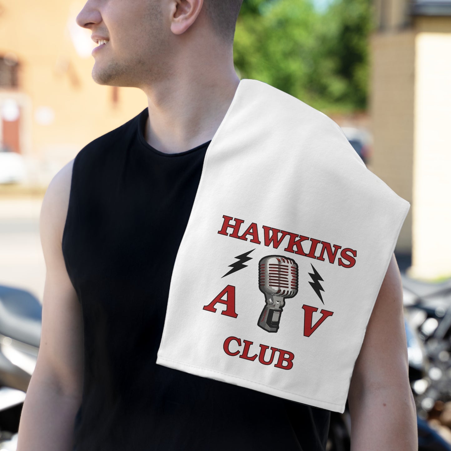 Hawkins AV Club 11"x18" Dish Fingertip Towel by TOOLOUD