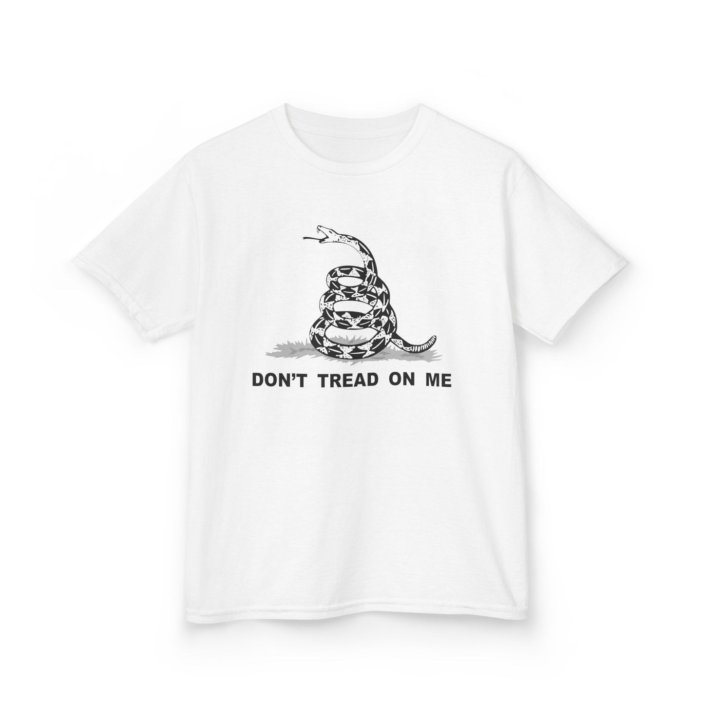 Subdued Don't Tread On Me Gadsden Flag Rattlesnake Childrens T-Shirt