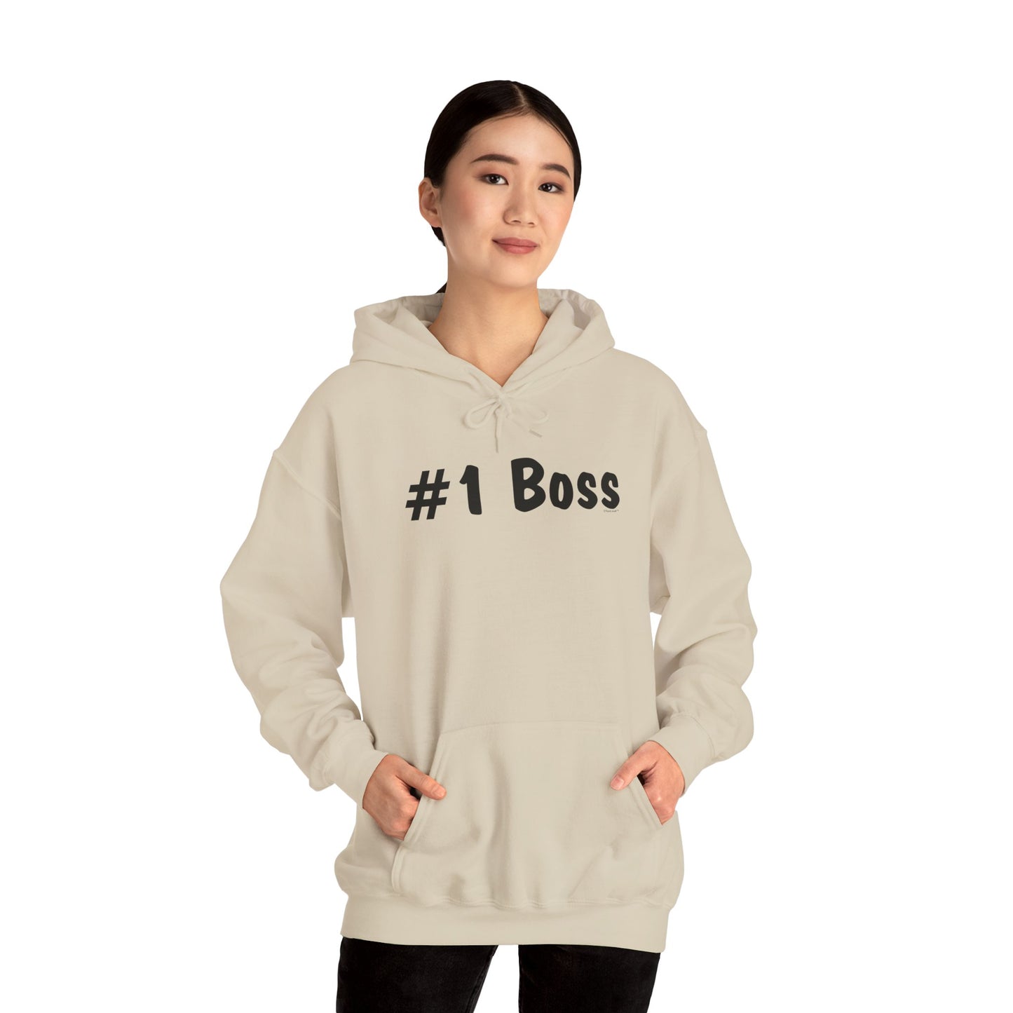 TooLoud #1 Boss Text - Boss Day Unisex Hoodie Sweatshirt