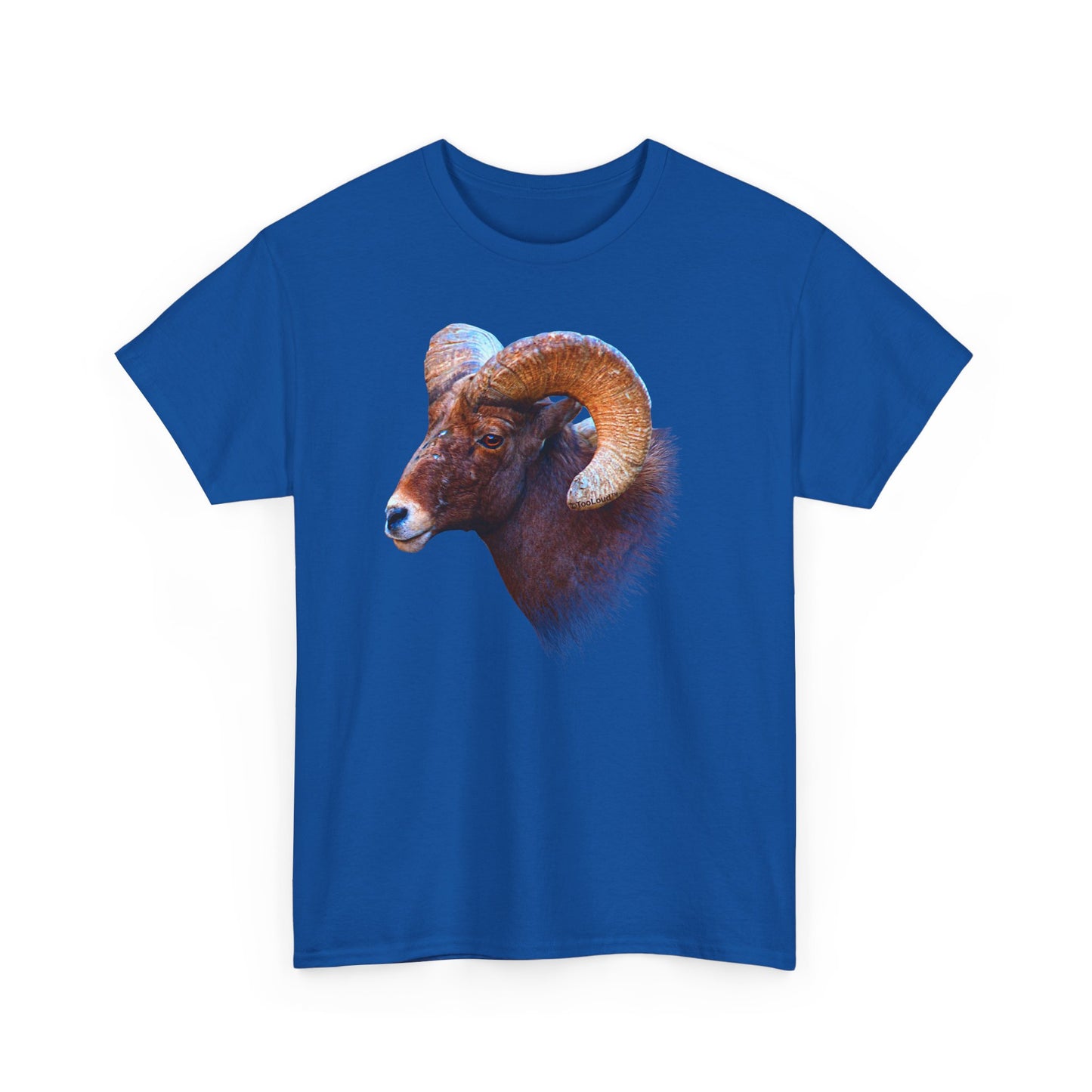 Majestic Bighorn Ram Adult Dark T-Shirt by TOOLOUD