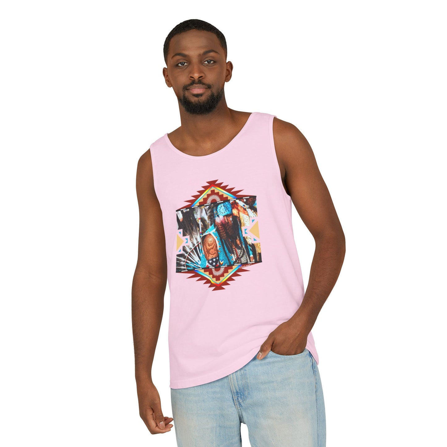 Native American Dancer Design #2 Loose Tank Top by TOOLOUD