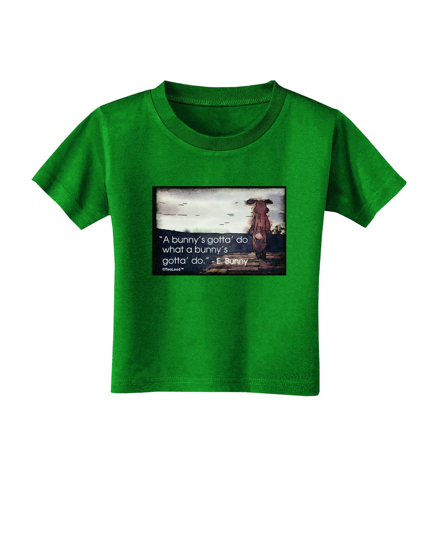 A Bunny's Gotta Do - Easter Bunny Toddler T-Shirt Dark by TooLoud-Toddler T-Shirt-TooLoud-Clover-Green-2T-Davson Sales