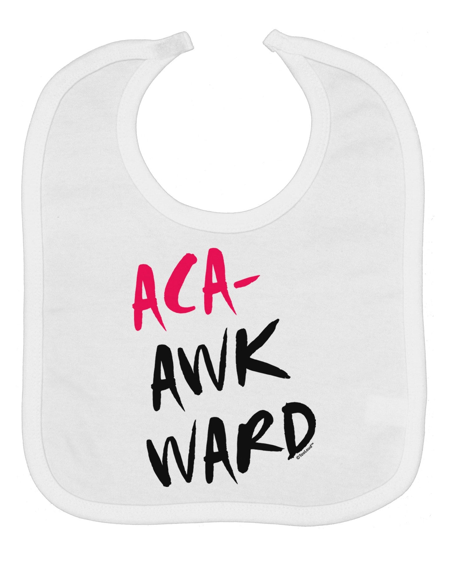 Aca-Awkward Baby Bib