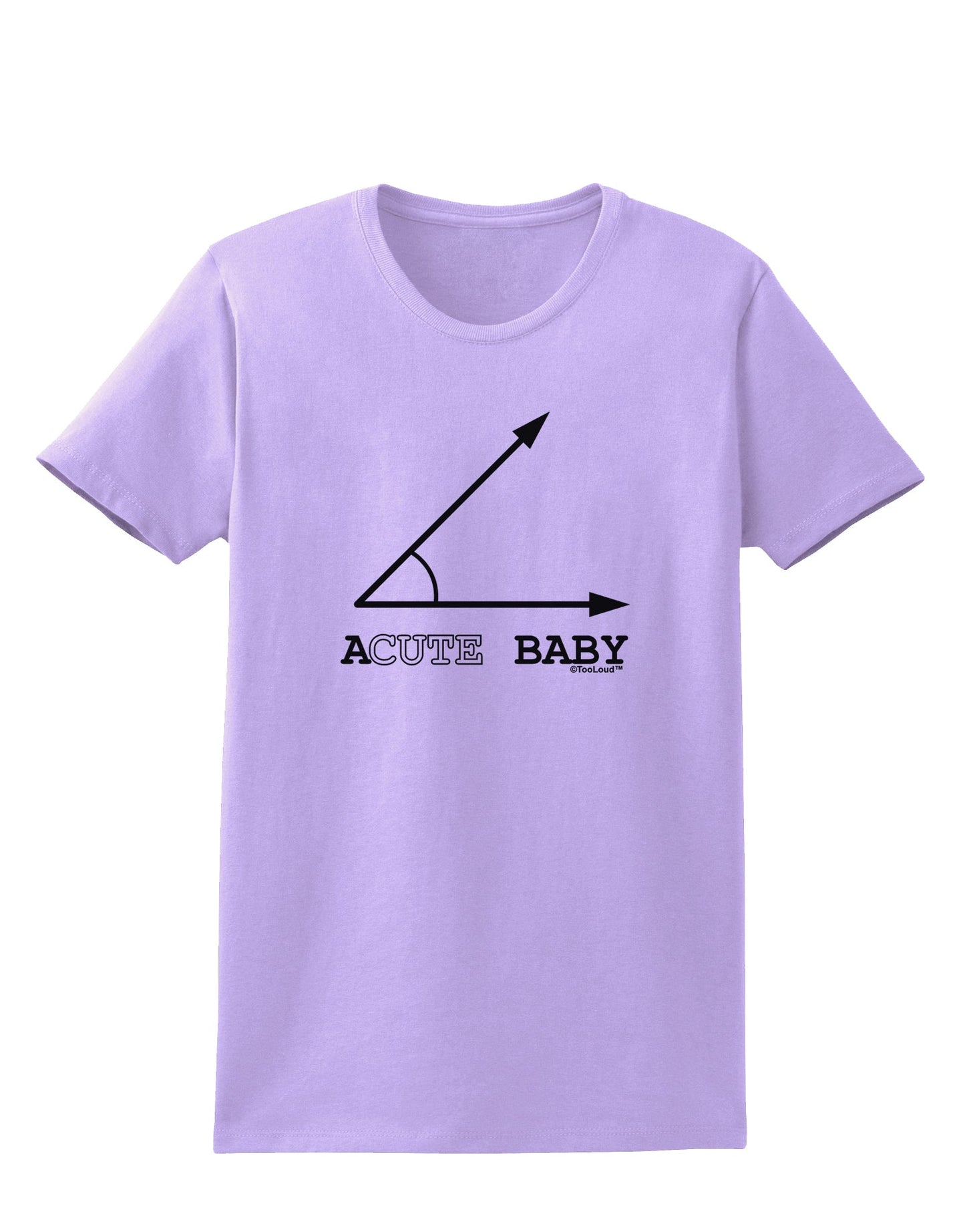 Acute Baby Womens T-Shirt-Womens T-Shirt-TooLoud-Lavender-X-Small-Davson Sales