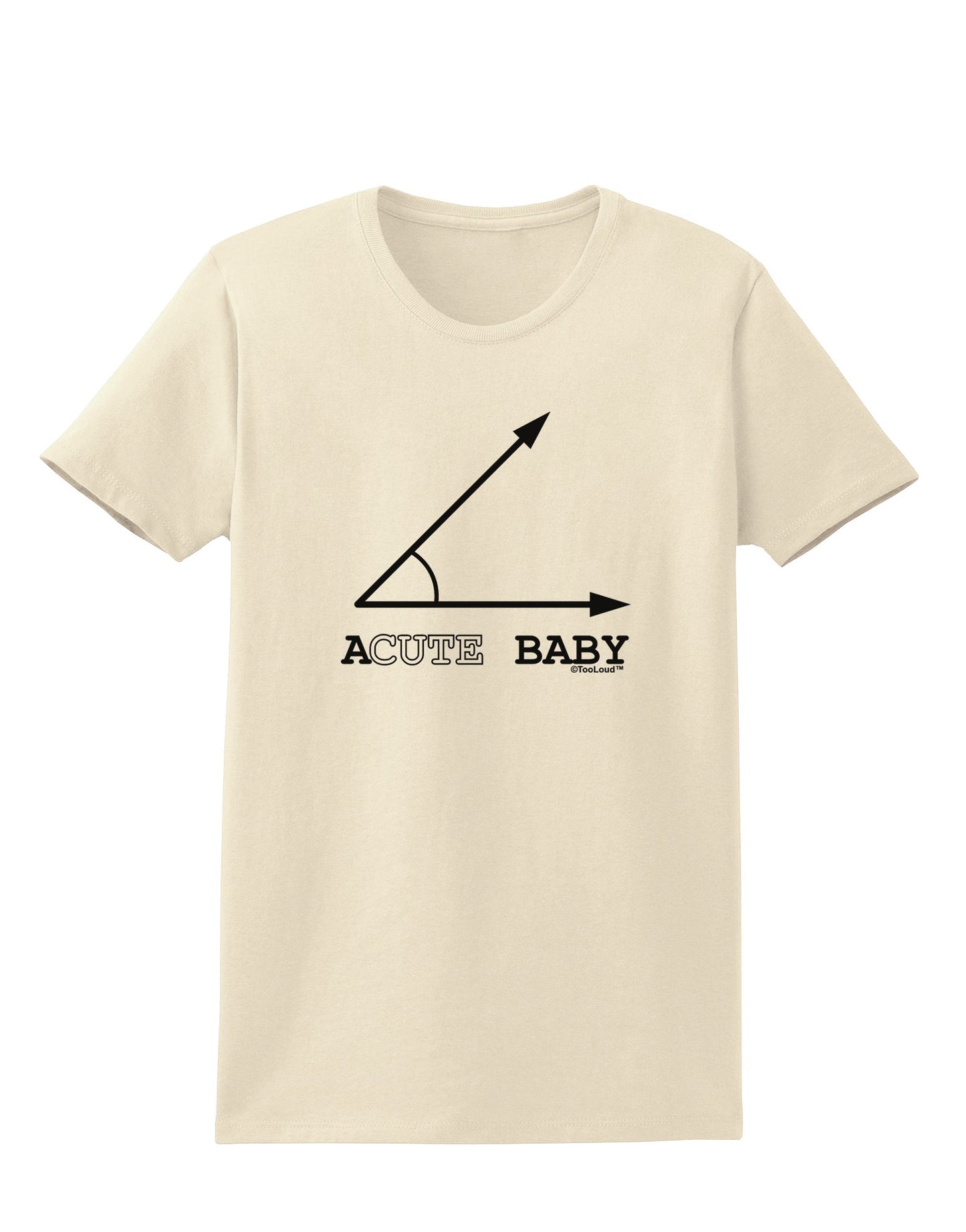 Acute Baby Womens T-Shirt-Womens T-Shirt-TooLoud-Natural-X-Small-Davson Sales