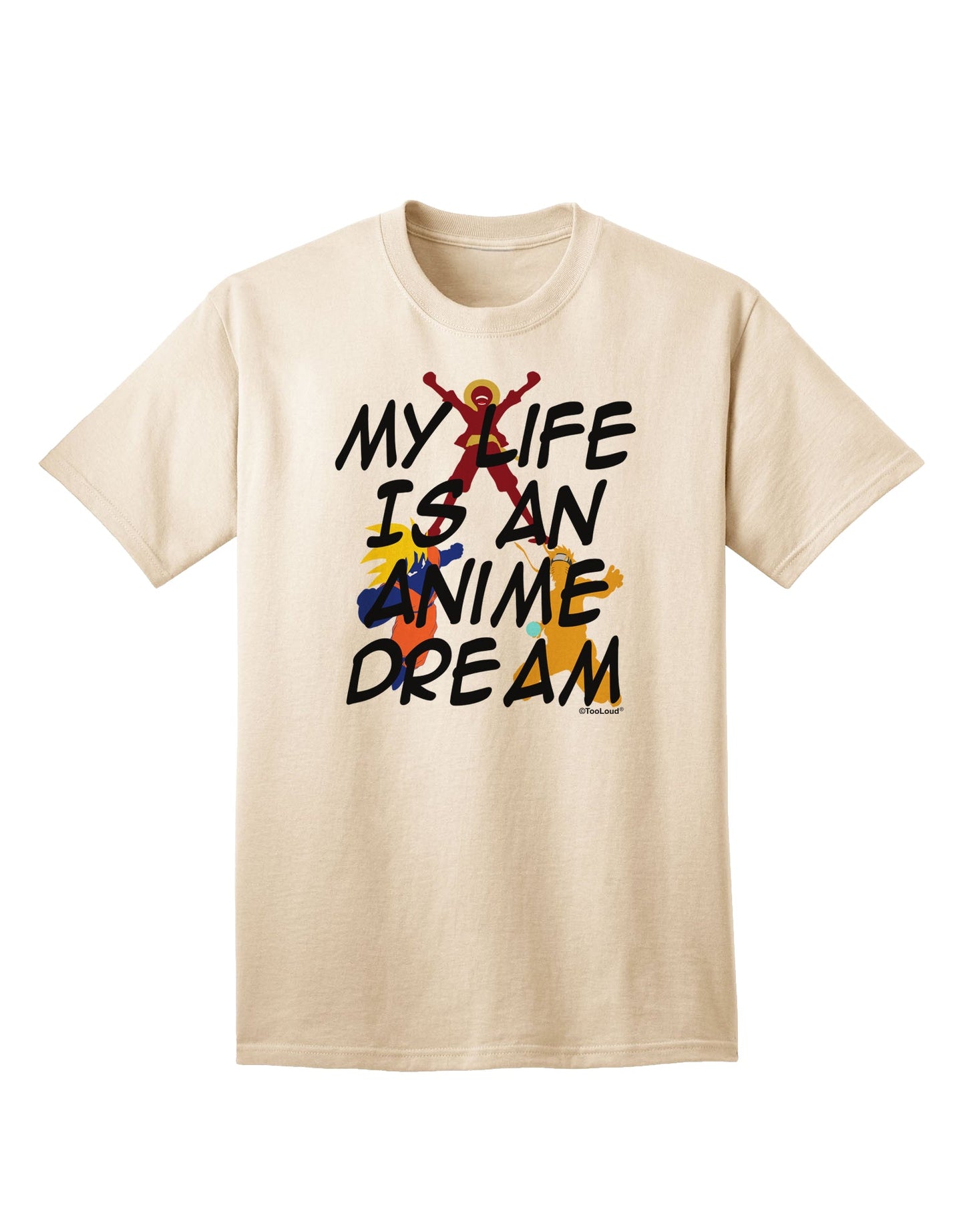 Anime Dream Adult T-Shirt by TooLoud - A Captivating Addition to Your Wardrobe-Mens T-shirts-TooLoud-Natural-Small-Davson Sales