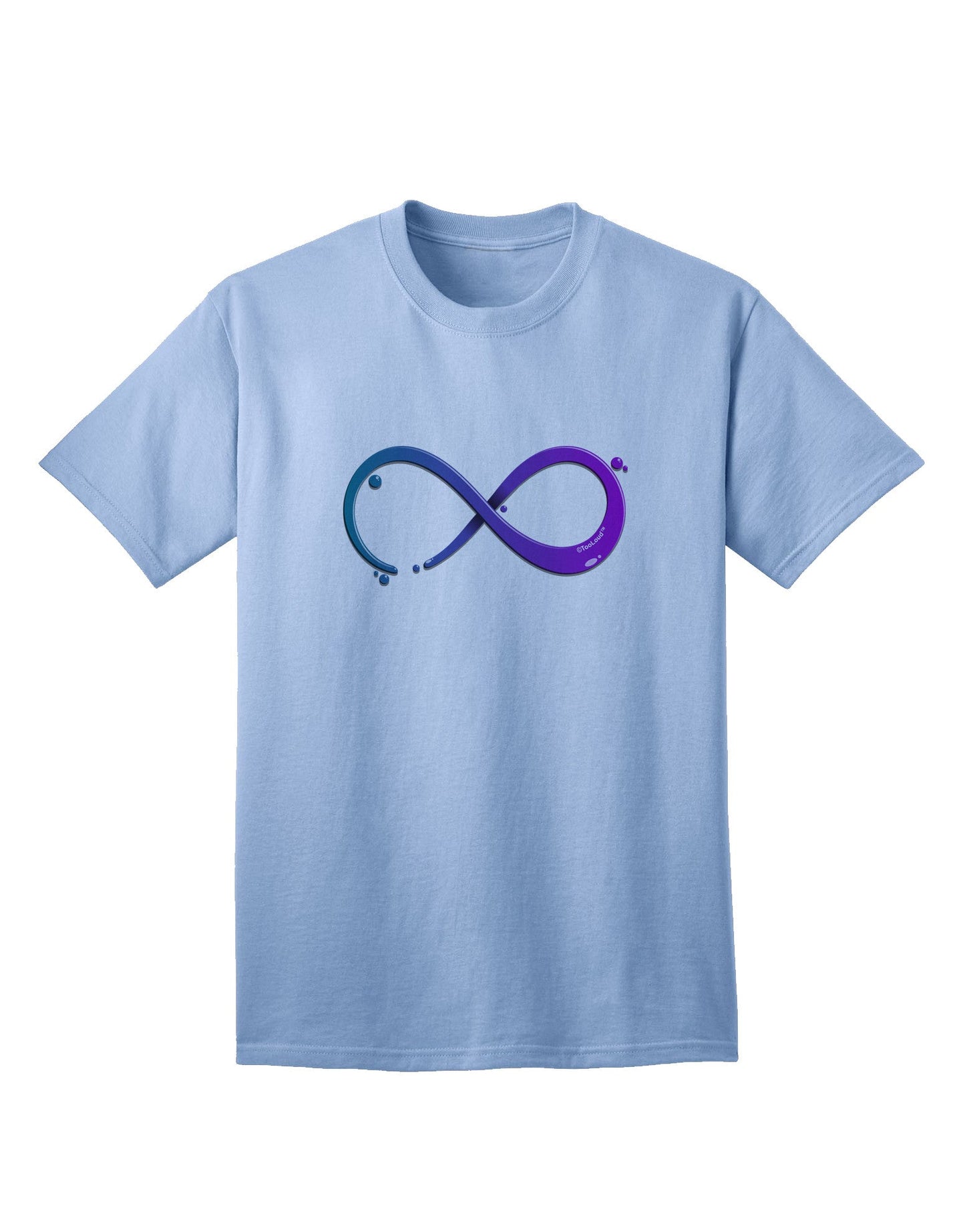 Artisan Painted Infinity - Premium Adult T-Shirt Collection-Mens T-shirts-TooLoud-Light-Blue-Small-Davson Sales