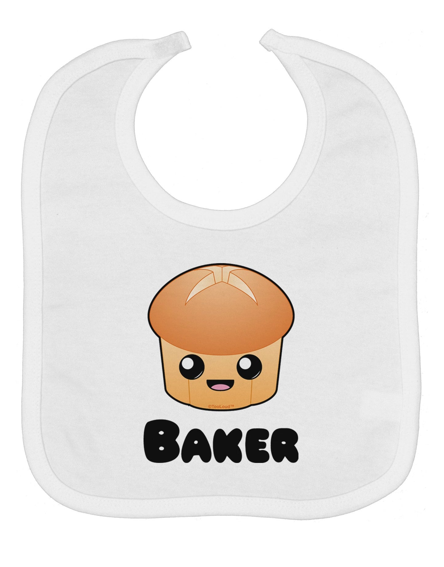 Baker Cute Roll Baby Bib