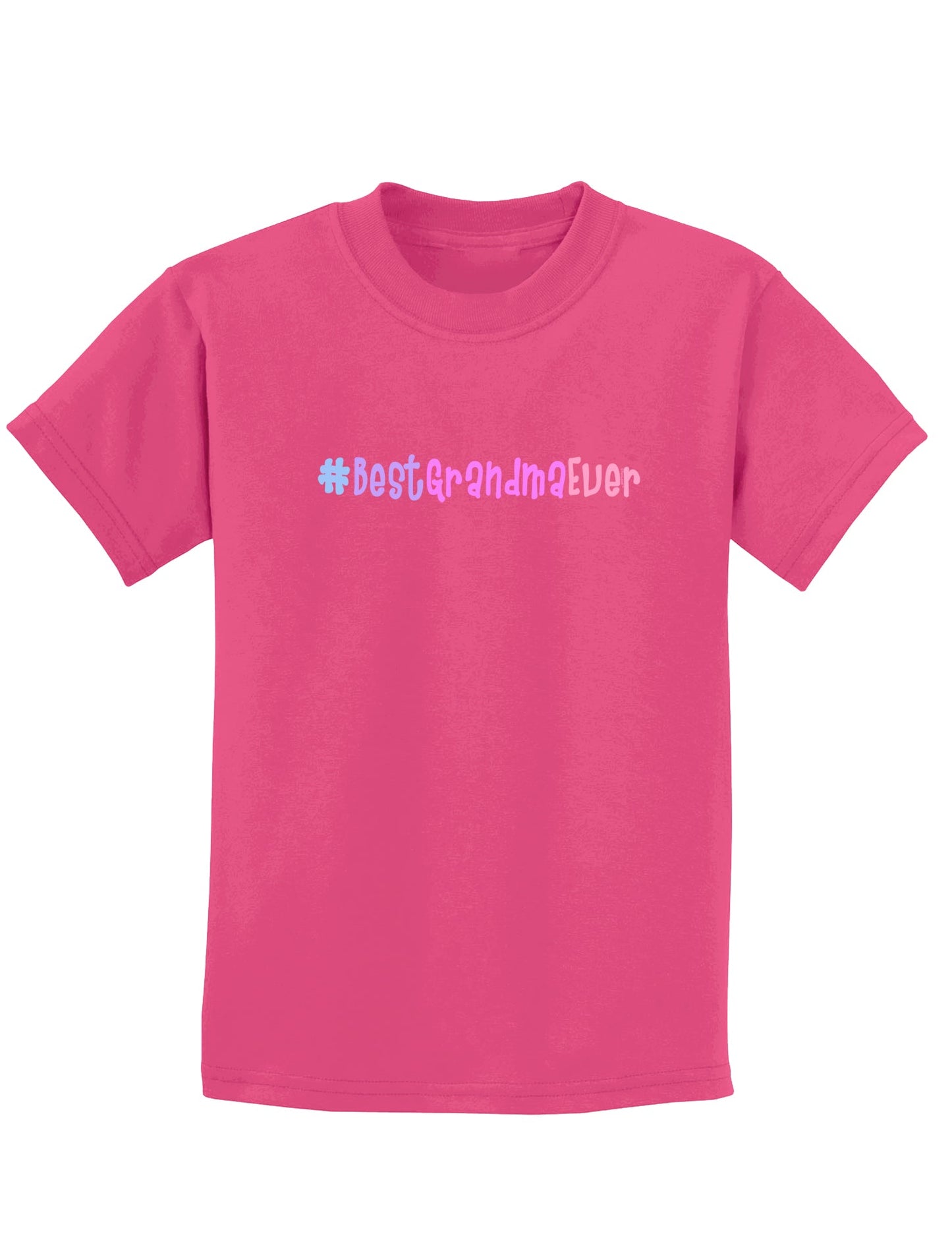 #BestGrandmaEver Childrens Dark T-Shirt-Childrens T-Shirt-TooLoud-Sangria-X-Small-Davson Sales