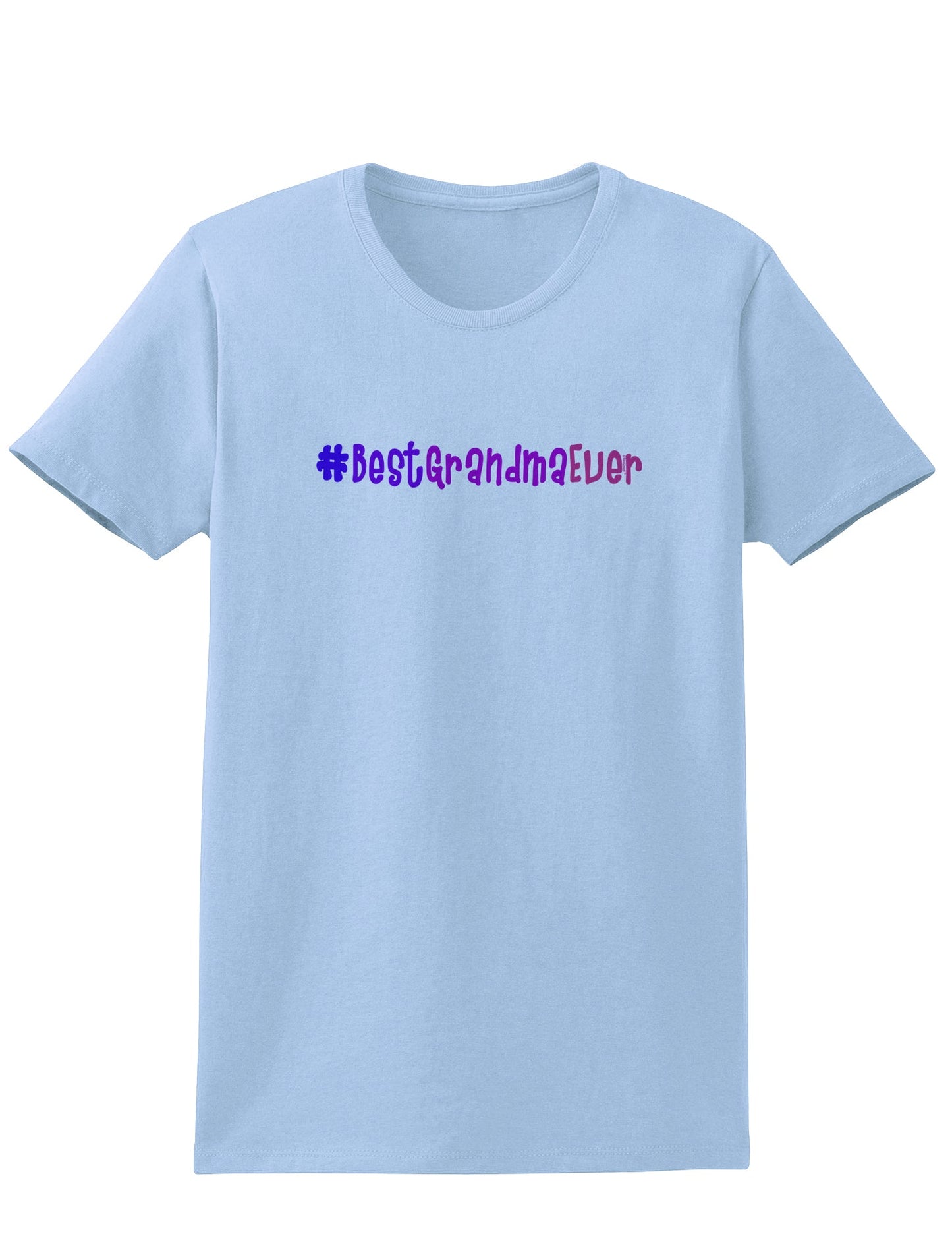 #BestGrandmaEver Womens T-Shirt-Womens T-Shirt-TooLoud-Light-Blue-X-Small-Davson Sales
