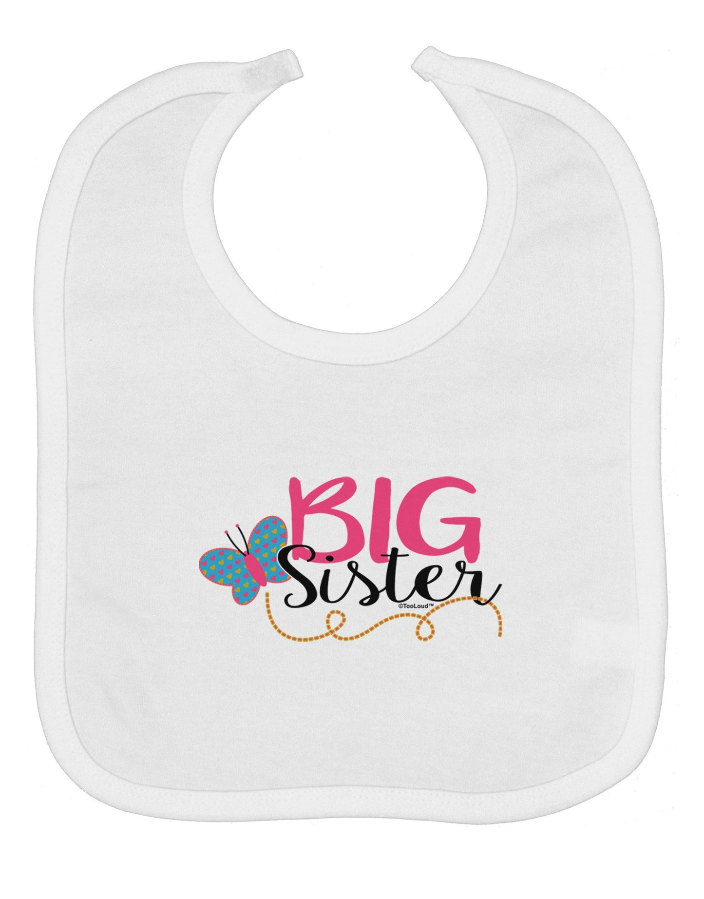Big Sister Baby Bib