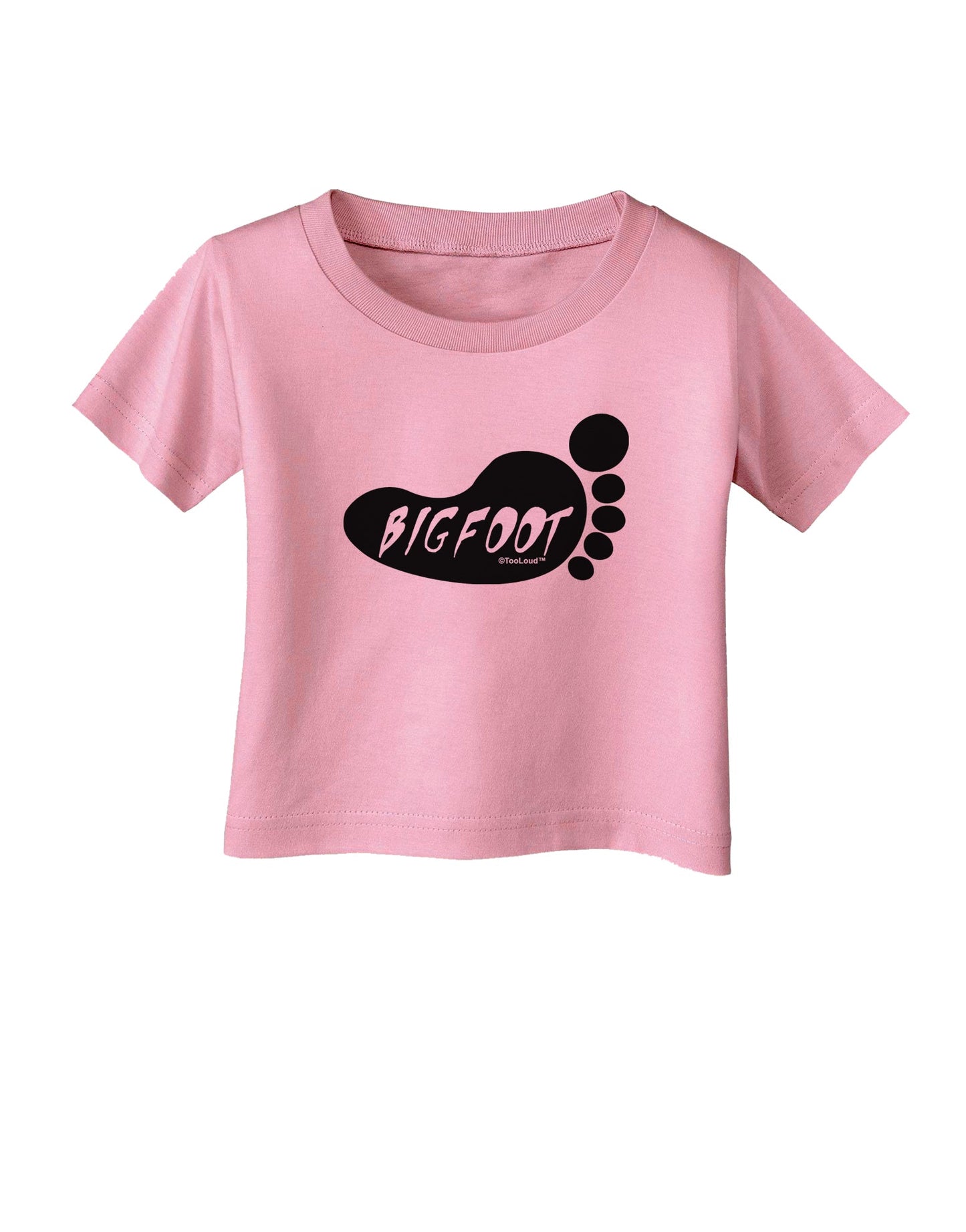 Bigfoot Infant T-Shirt by TooLoud-Infant T-Shirt-TooLoud-Candy-Pink-06-Months-Davson Sales